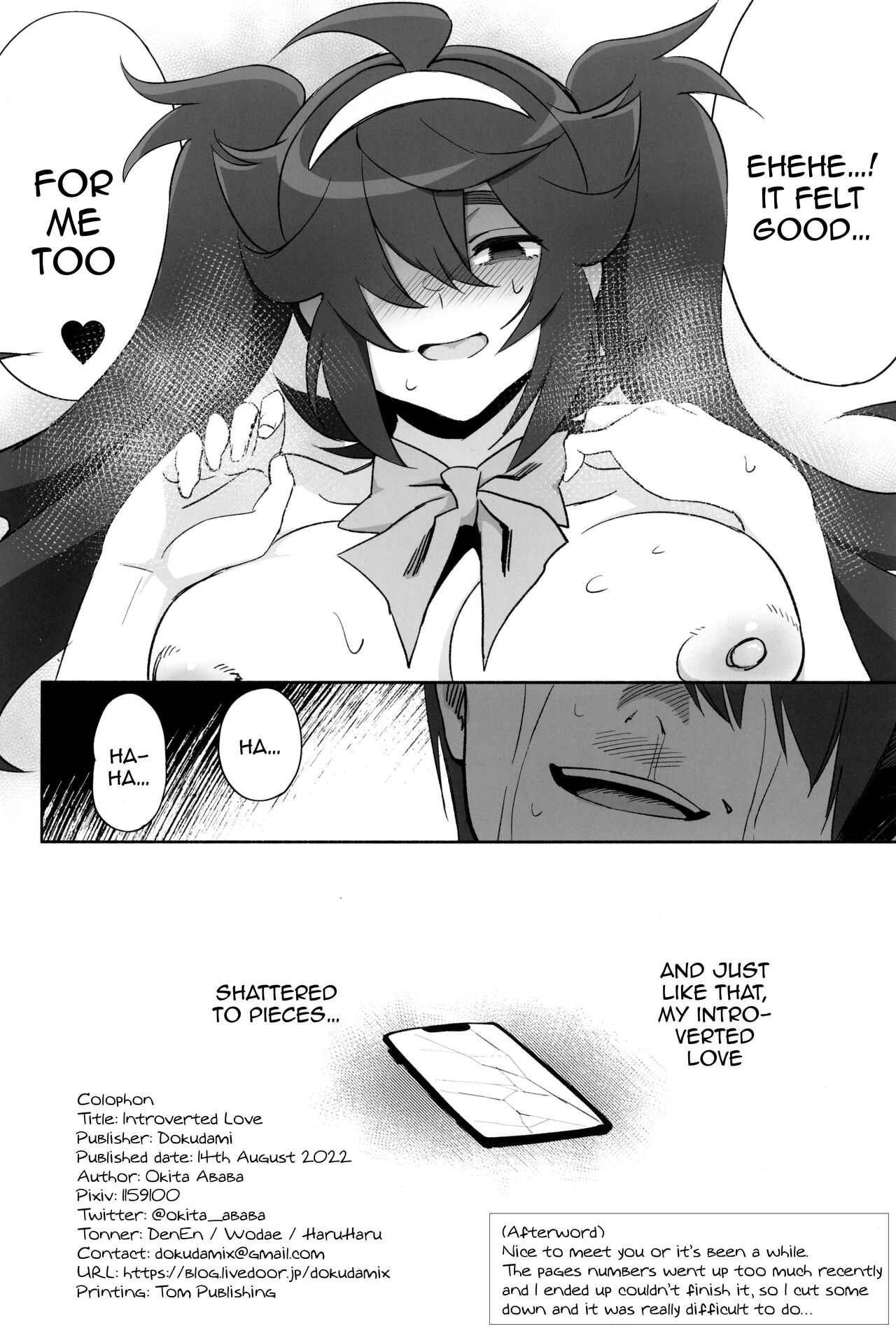 [Dokudami (Okita Ababa)] InCha no Koi / Introverted Love [English] {Doujins.com} numero di immagine  30