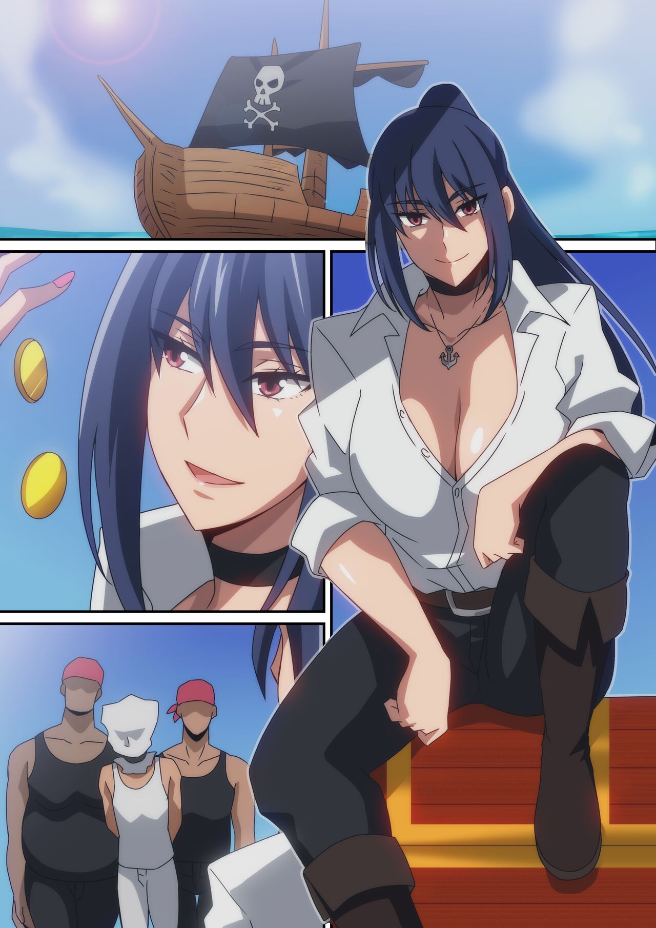 [Harahera] Osottekita Kaizoku no Onna Senchou to Senjou H shimashita... image number 23