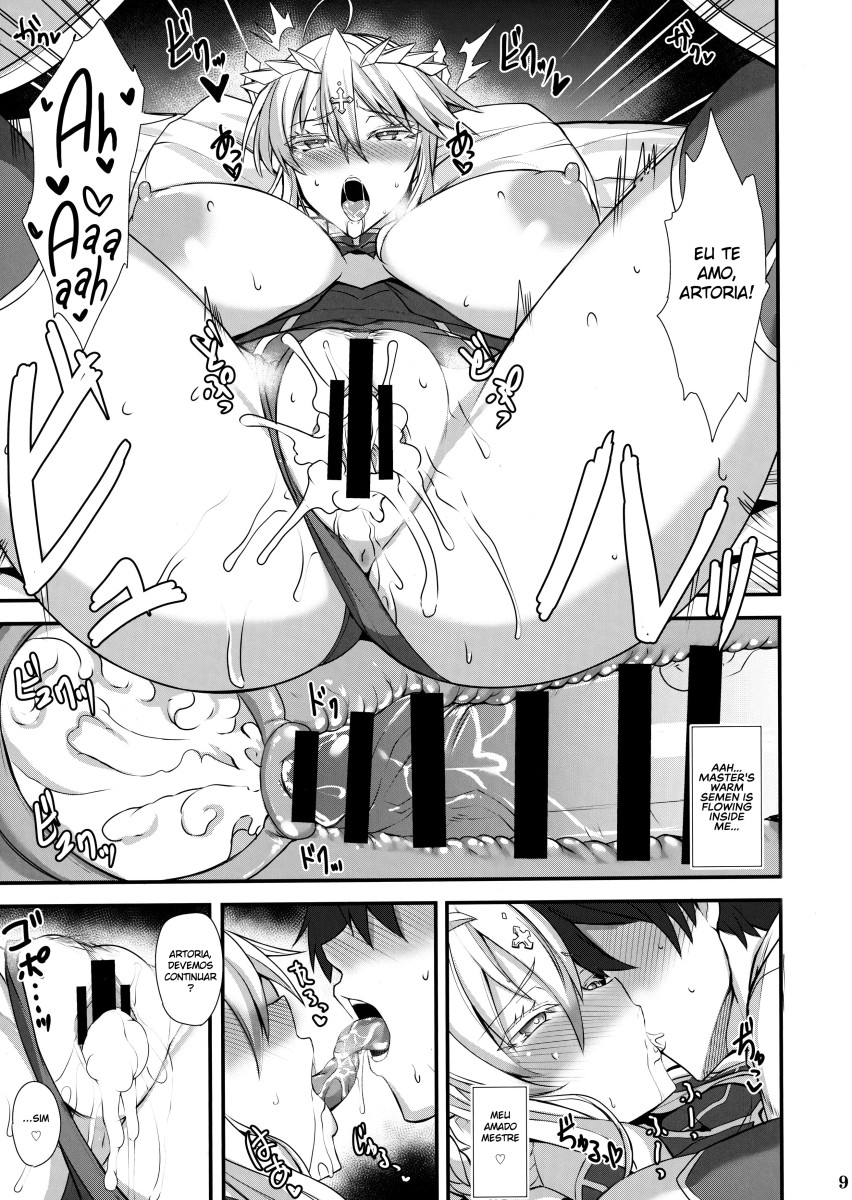 (C96) [Tamagobou (Kumakiti)] Itoshi no Ecchi na Kishiou-sama (Fate/Grand Order) [Portuguese-BR] 图片编号 11