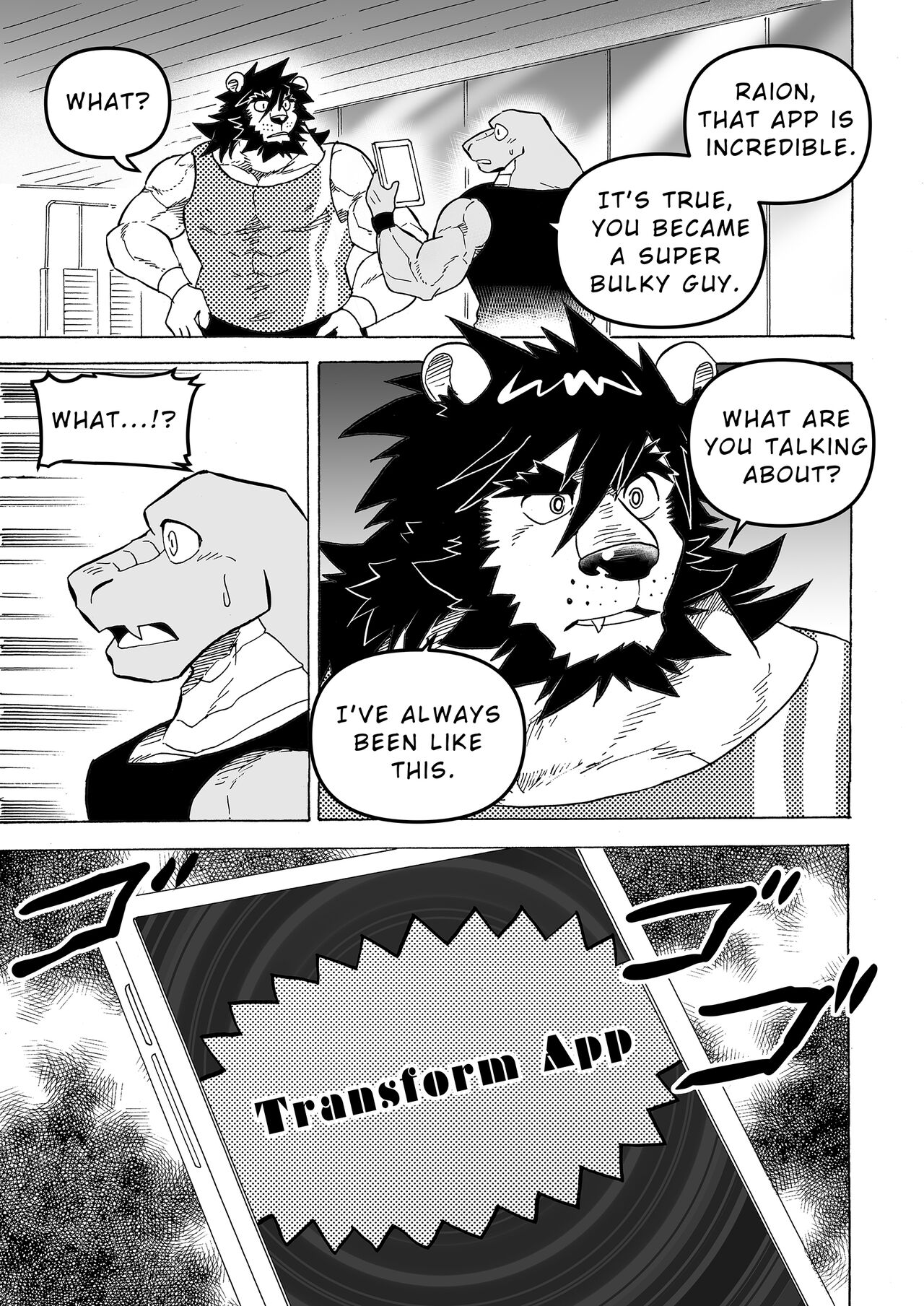 [Saimin Koubou (Kas)] Transform App [English] (Ongoing) image number 13