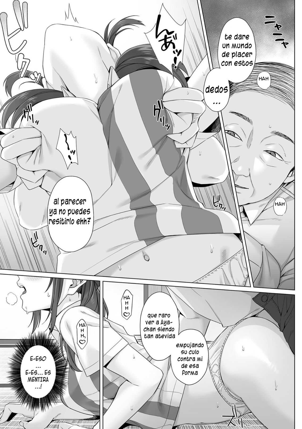 [miniru] Junboku Joshikousei wa Oyaji Iro ni Somerarete Comic Ban Ch. 1-4 [Spanish] [DK] 이미지 번호 49