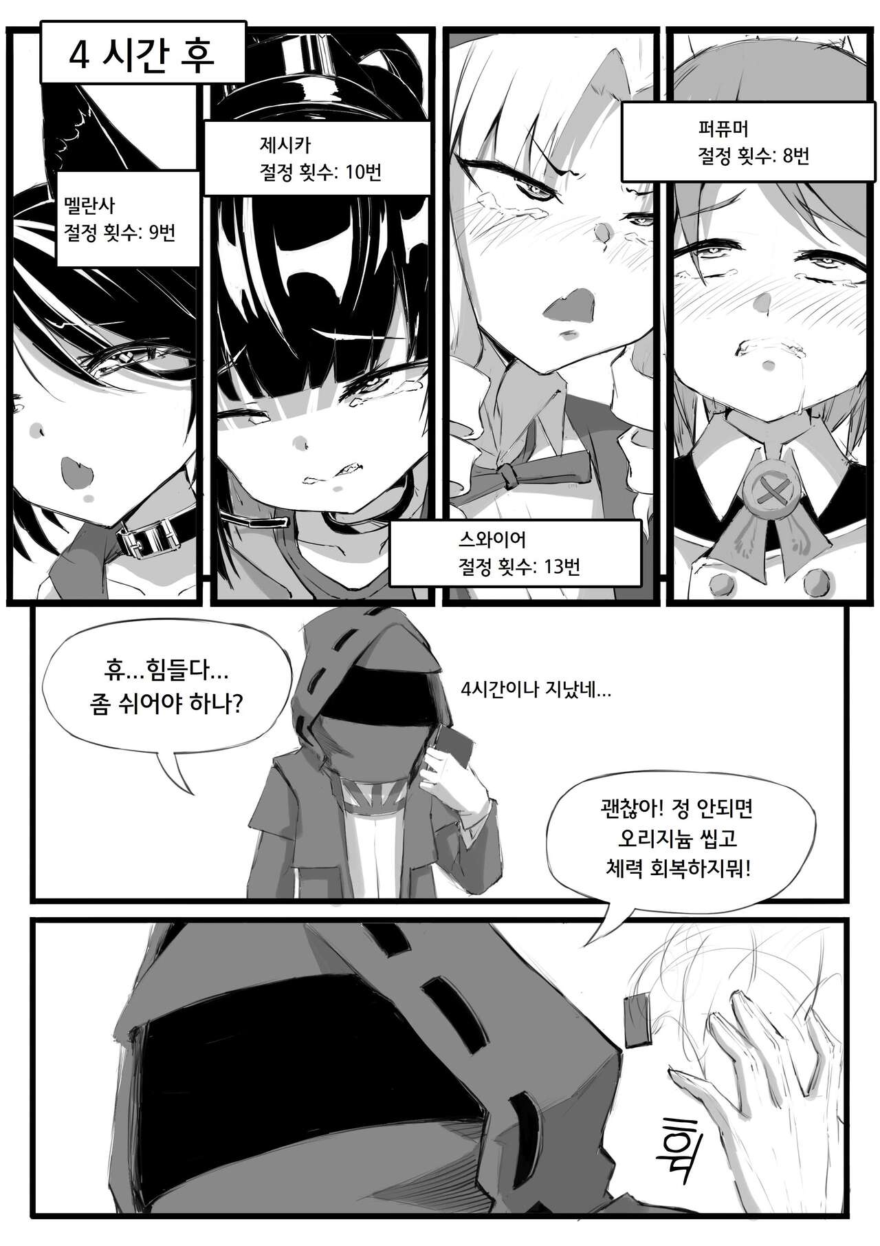 [saluky] 박사는 일하기 싫다 (Arknights) [Korean] numero di immagine  19