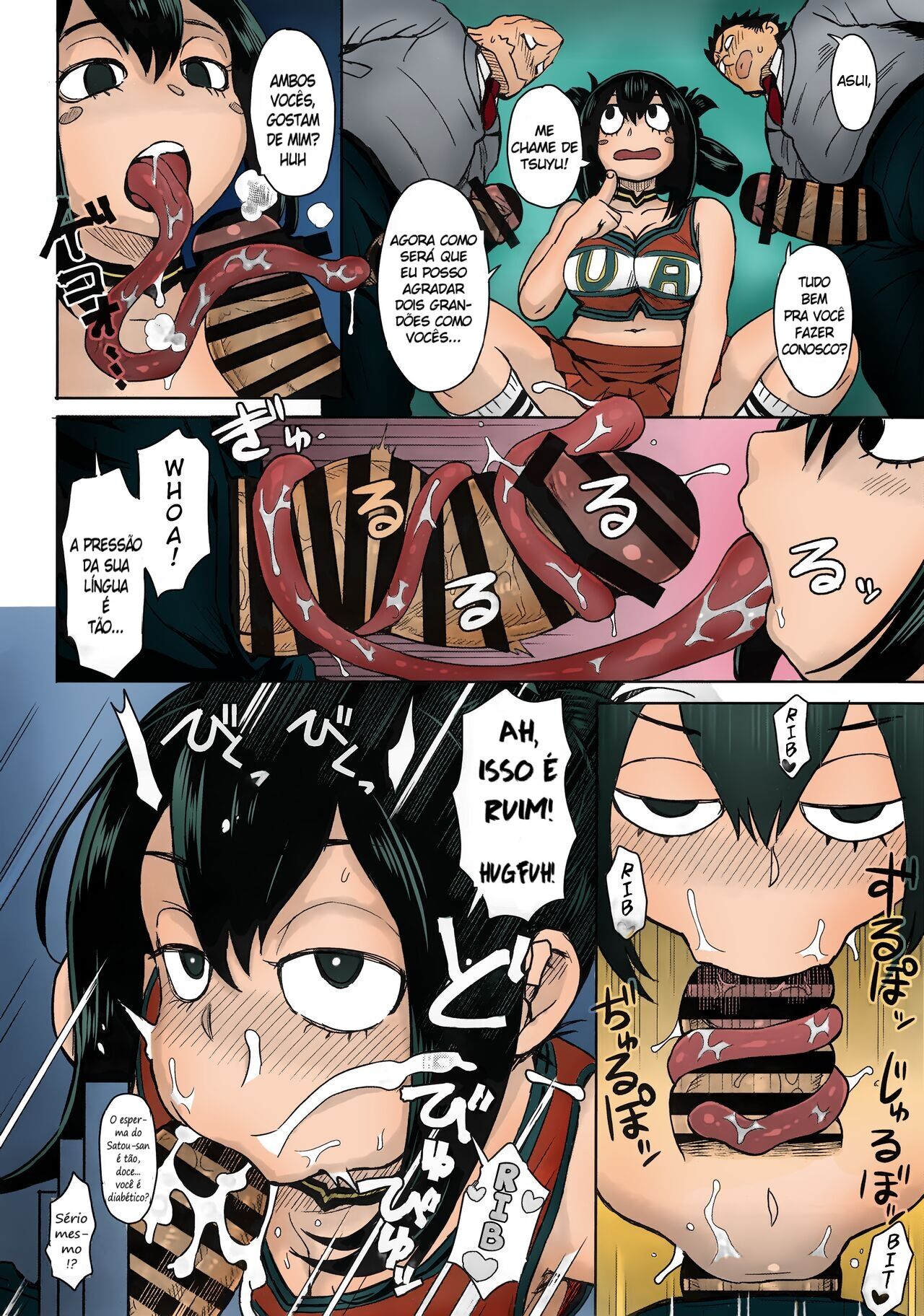 Urarakas Behind the Scenes Prostitution (Boku no Hero Academia) 图片编号 11