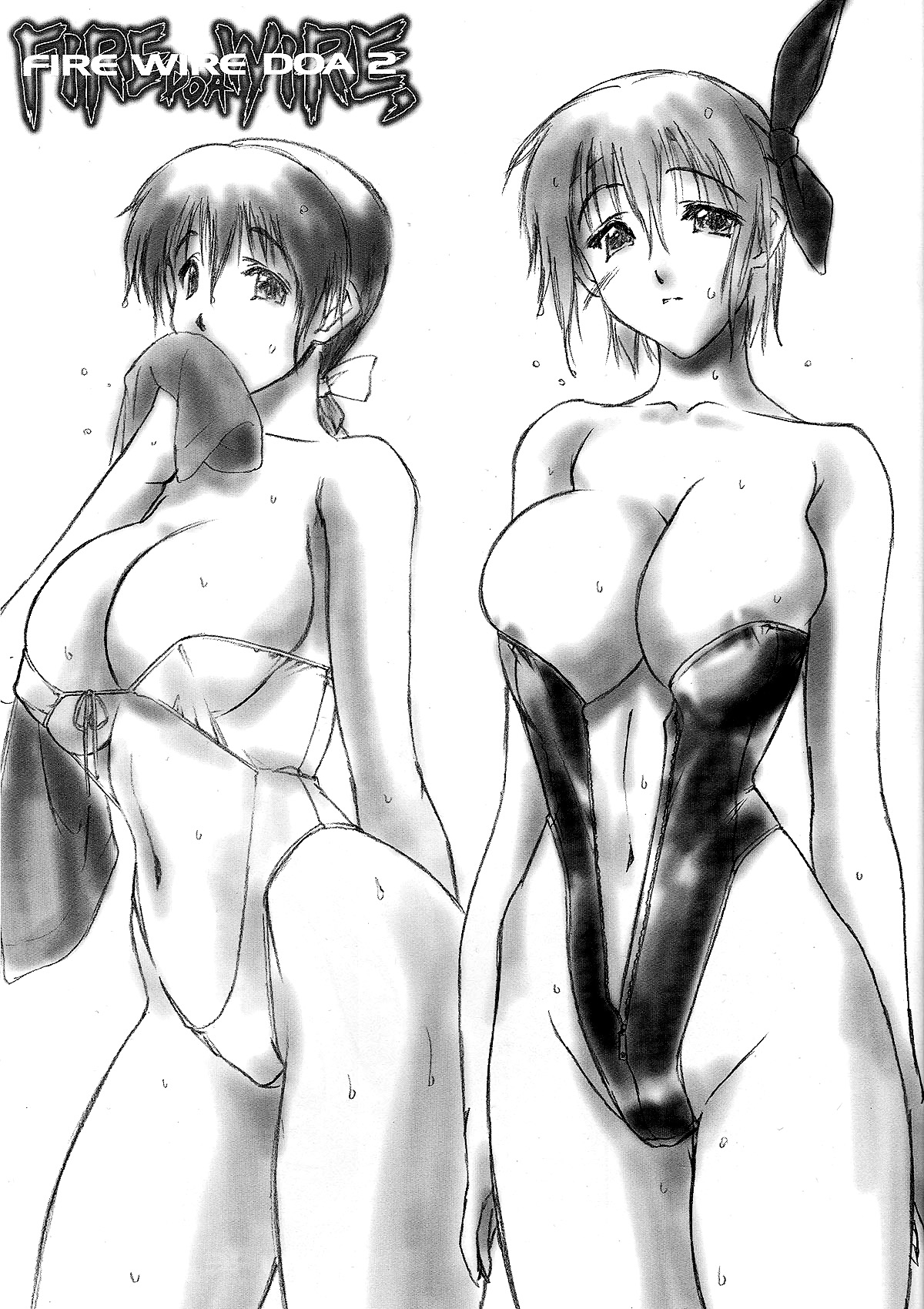 (C58) [Hellabunna (Iruma Kamiri)] INU/MURASAKI (Dead or Alive) [Decensored] numero di immagine  56