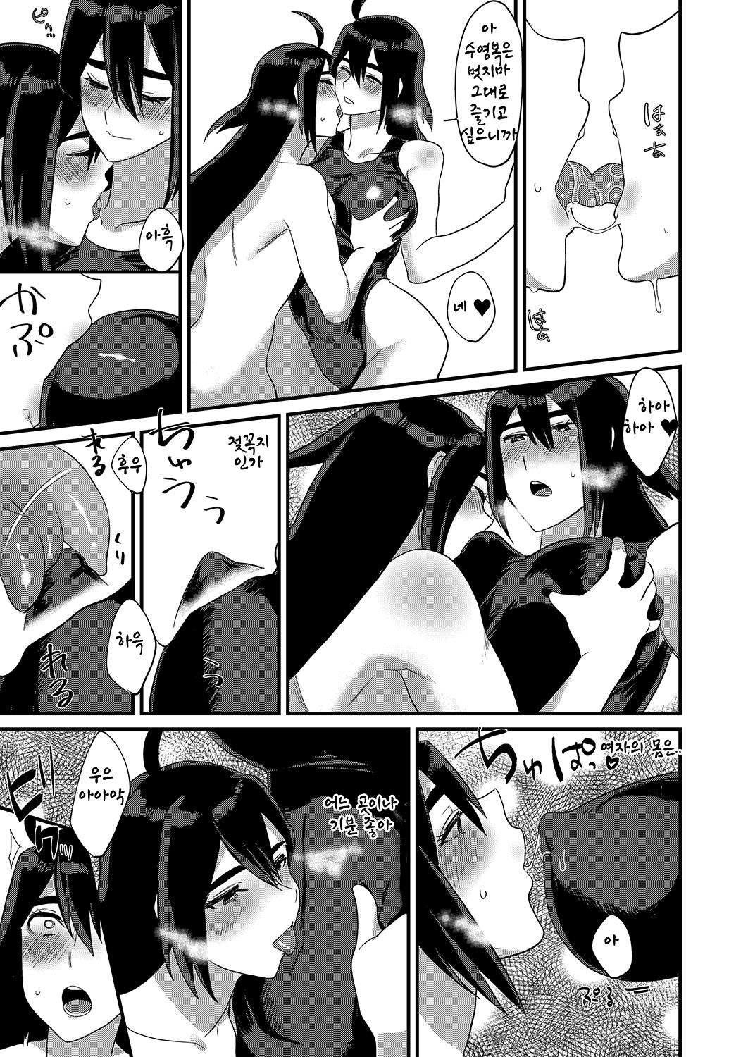 [Marialite] Ore ga Kanojo no Mizugi ni Kigaetara [Korean] numero di immagine  21