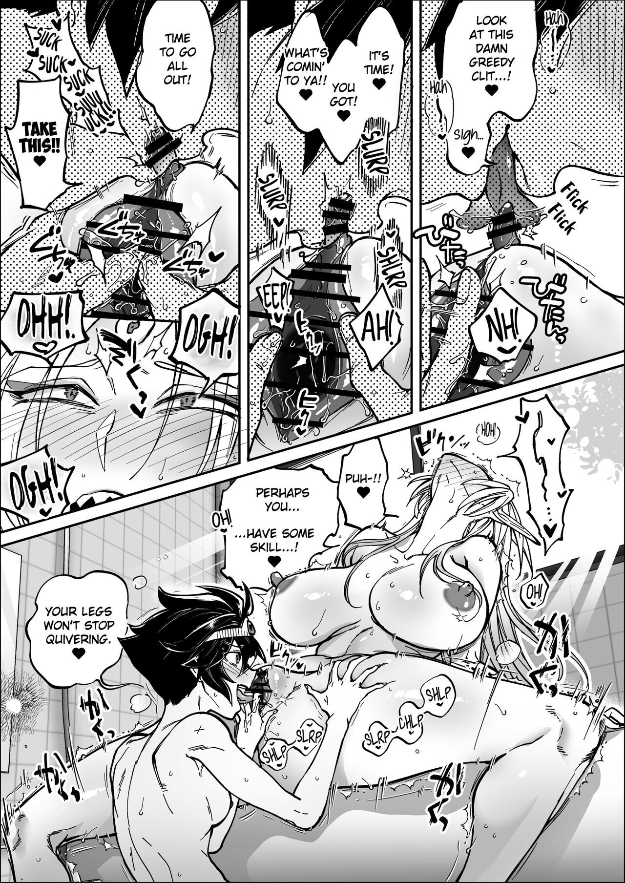 [Nambokuya (Namboku)] Saishuu Kessen de Hajimete Otagai no Sugao Mite Horechatta Yuusha to Maou | Unmasked for the Final Battle! Hero + Demon Lord - Love at First Sight! [Digital] [English] image number 25