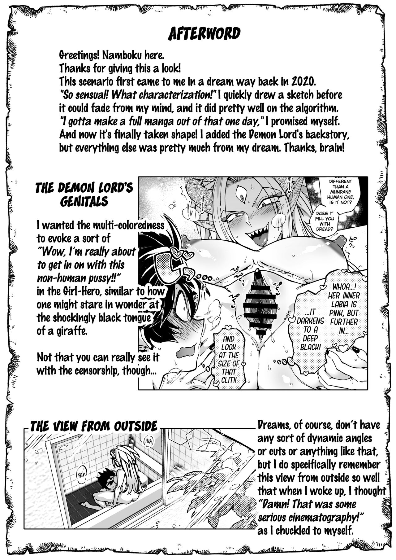 [Nambokuya (Namboku)] Saishuu Kessen de Hajimete Otagai no Sugao Mite Horechatta Yuusha to Maou | Unmasked for the Final Battle! Hero + Demon Lord - Love at First Sight! [Digital] [English] image number 39