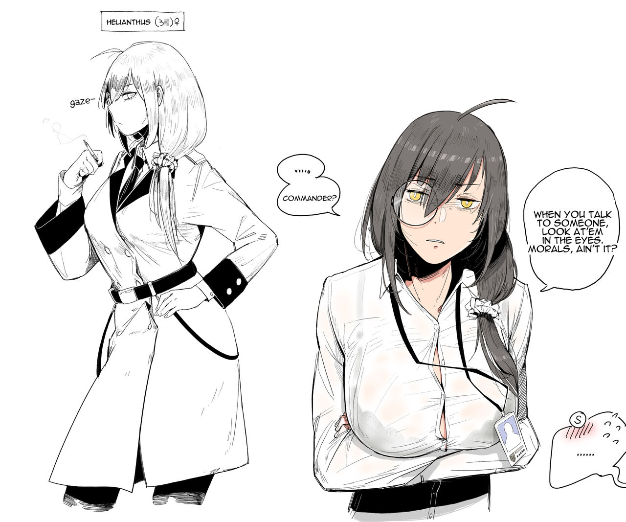 [HUQU] Helianthus (Girls' Frontline) [English] [Decensored] 图片编号 1