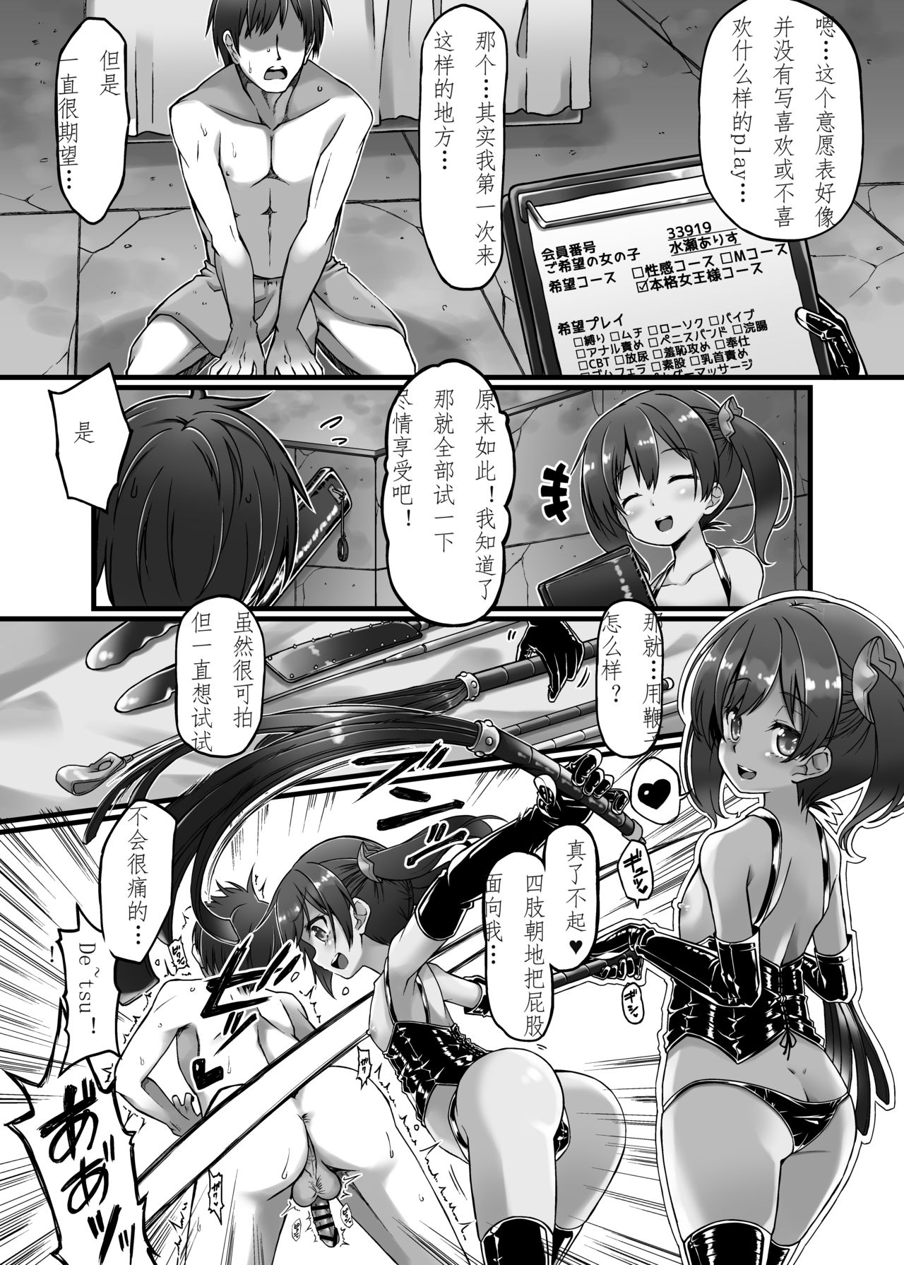 [Circle MSM (Gin)] Alice domination (M Situ Magazine Vol. 1 2019-nen Aki Gou) [Chinese] [手办狂魔秦始皇个人汉化] image number 4