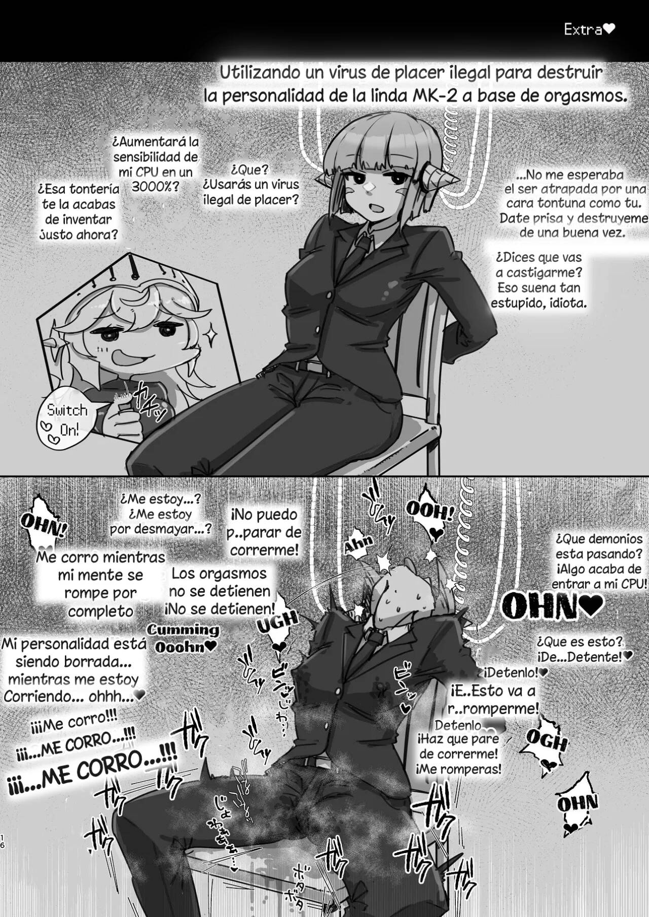 [WellCa (Umiwatari)] Futanari Kishi-chan to Seishori Android [Spanish] [Ahoy_lynn] [Digital] 画像番号 15