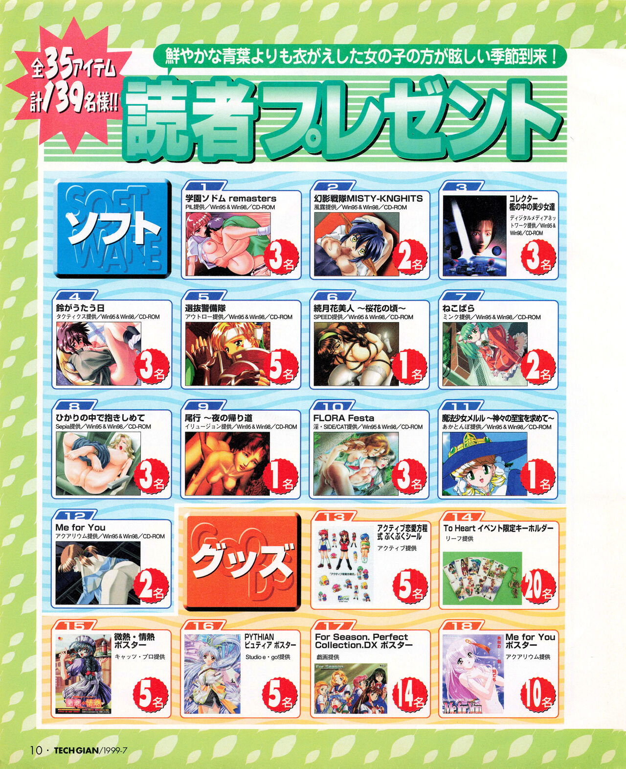 Tech Gian 033 (July 1999) 画像番号 8