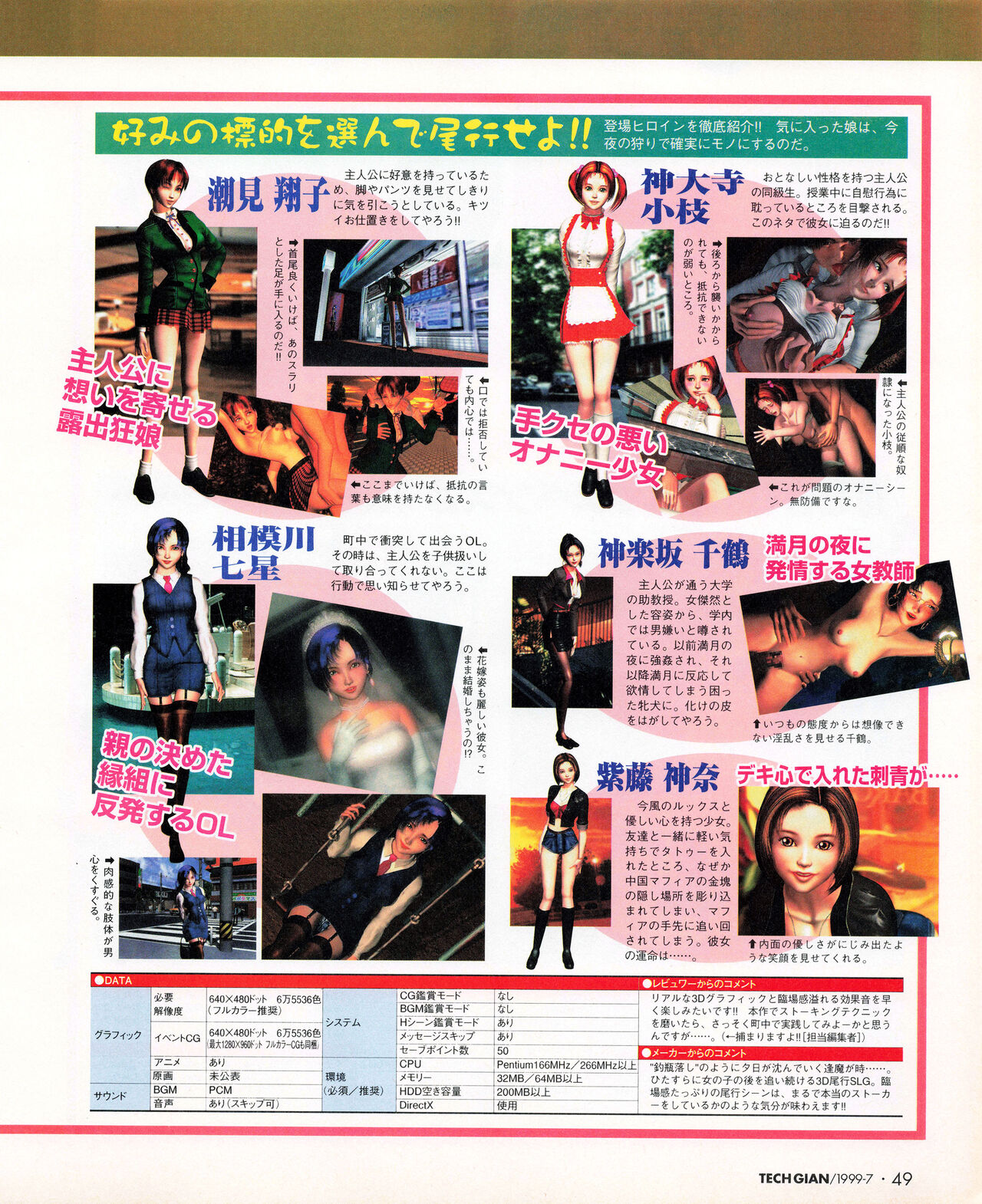 Tech Gian 033 (July 1999) 画像番号 47