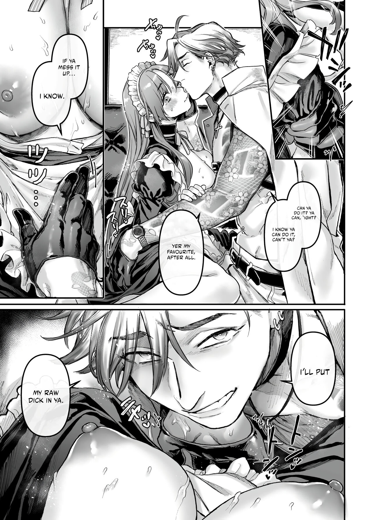 [Yolki Palki (Rororogi Mogera)] Sennyuu! Gakeppuchi Spy no Shakkinhensai RTA ~Josou Maid to Oni Joushi~ | Infiltrate! Debt Repayment RTA of a Spy on the Brink ~The Crossdressing Maid and the Oni Boss~ [English] [Omega Scans] numero di immagine  42