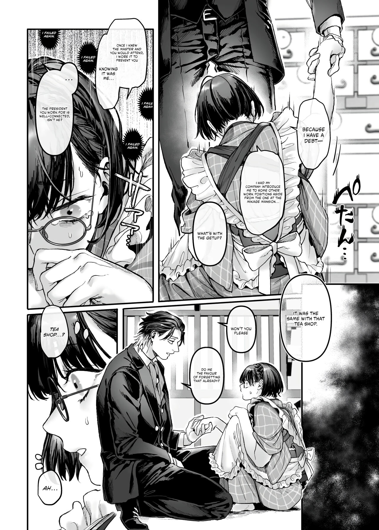 [Yolki Palki (Rororogi Mogera)] Sennyuu! Gakeppuchi Spy no Shakkinhensai RTA ~Josou Maid to Oni Joushi~ | Infiltrate! Debt Repayment RTA of a Spy on the Brink ~The Crossdressing Maid and the Oni Boss~ [English] [Omega Scans] numero di immagine  51