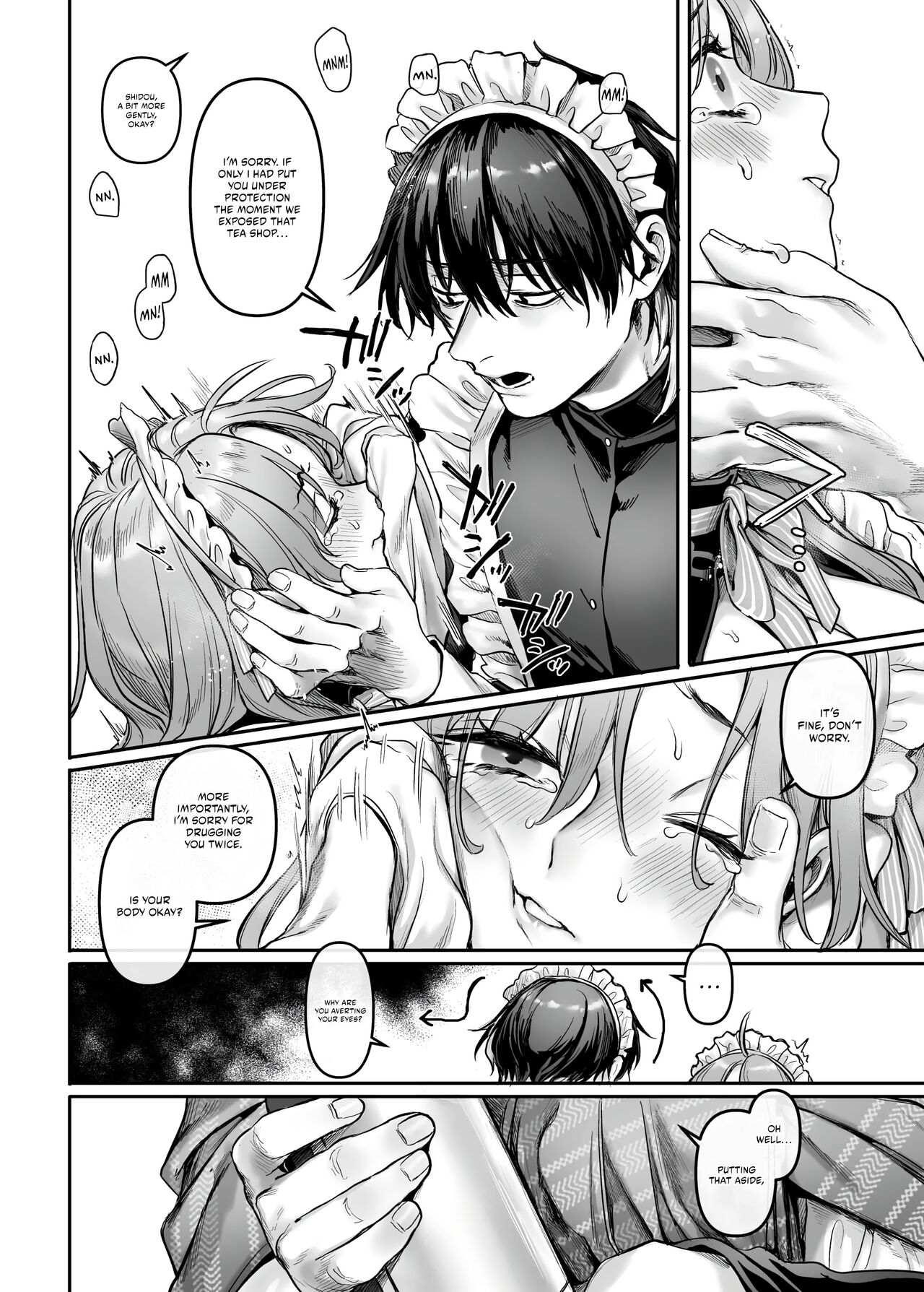 [Yolki Palki (Rororogi Mogera)] Sennyuu! Gakeppuchi Spy no Shakkinhensai RTA ~Josou Maid to Oni Joushi~ | Infiltrate! Debt Repayment RTA of a Spy on the Brink ~The Crossdressing Maid and the Oni Boss~ [English] [Omega Scans] numero di immagine  89