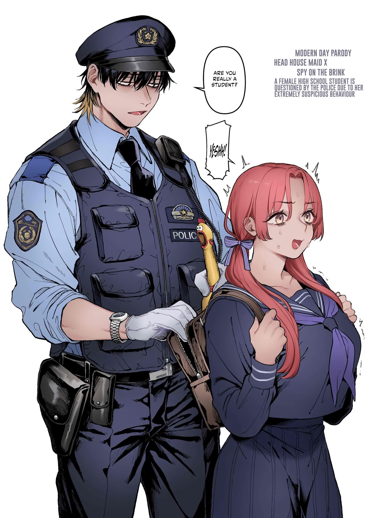 [Yolki Palki (Rororogi Mogera)] Sennyuu! Gakeppuchi Spy no Shakkinhensai RTA ~Josou Maid to Oni Joushi~ | Infiltrate! Debt Repayment RTA of a Spy on the Brink ~The Crossdressing Maid and the Oni Boss~ [English] [Omega Scans] numero di immagine  131