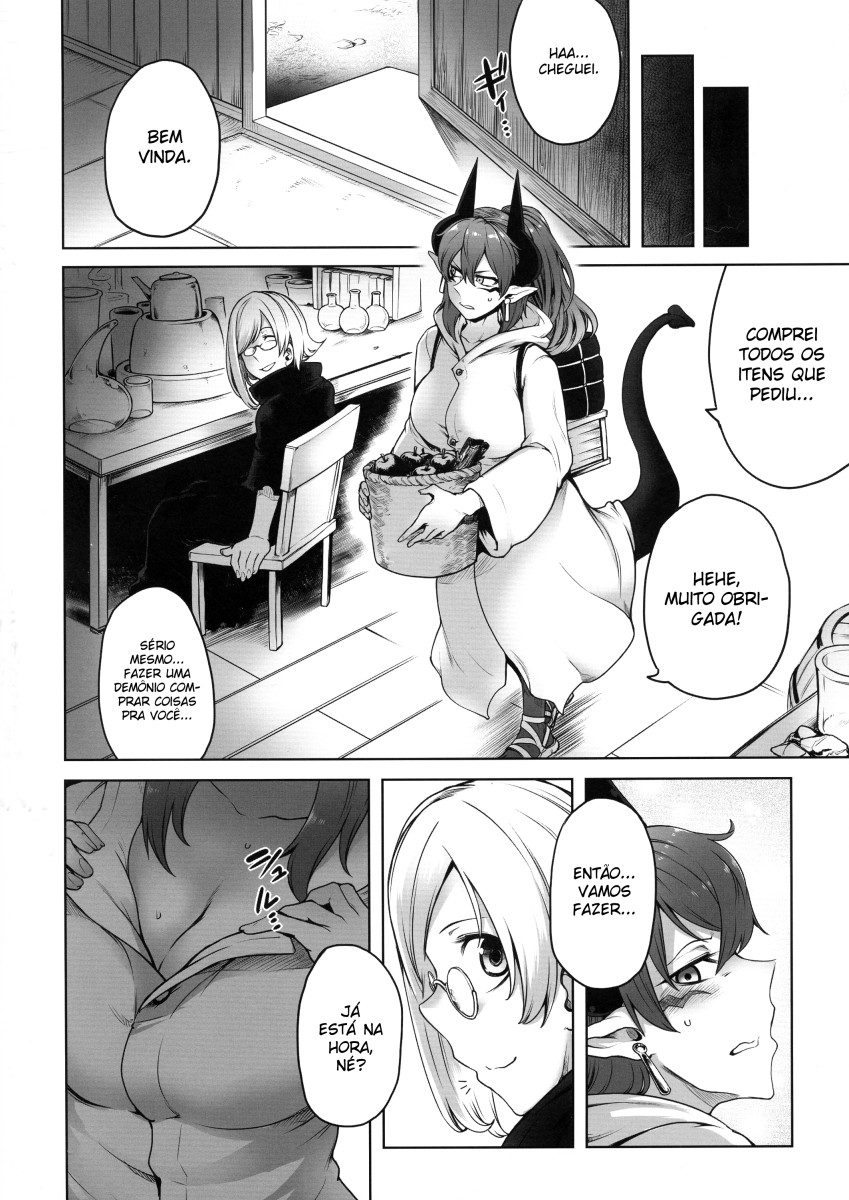 (Futaket 15) [Torano Ori (Toritora)] Futanari Akuma no Shachiku Seikatsu [Portuguese-BR] [lerhentai.tk] 图片编号 18