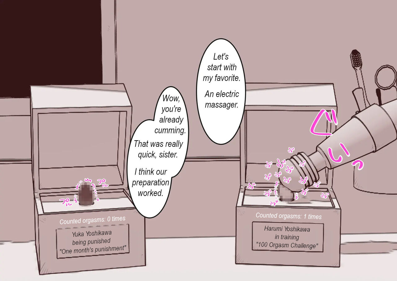 [Hachihachihachi] Cli Box ni Batta Onee-chan-tachi no Cli o Ijiri Taosu | Play with my clitoris box sisters. [English] 10eme image