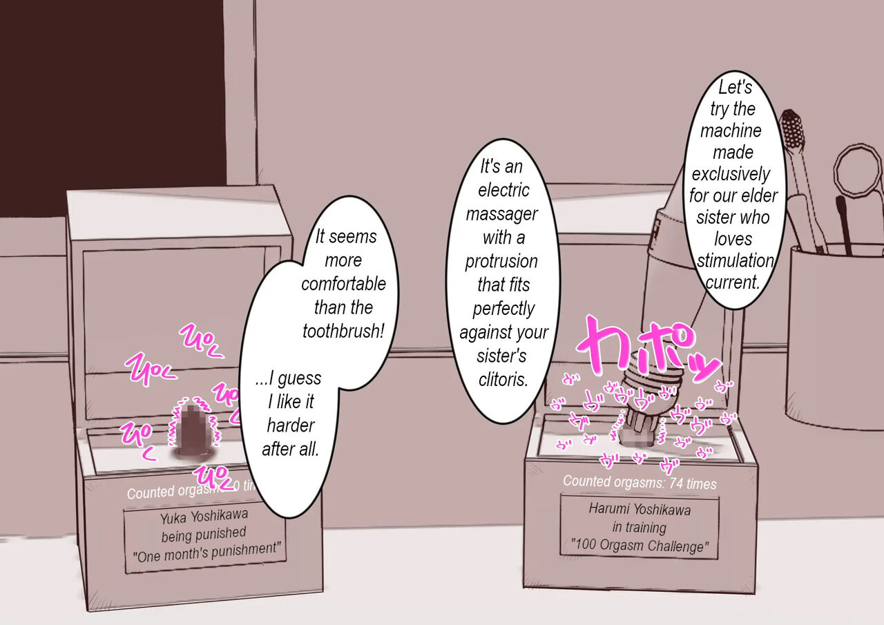 [Hachihachihachi] Cli Box ni Batta Onee-chan-tachi no Cli o Ijiri Taosu | Play with my clitoris box sisters. [English] 22eme image