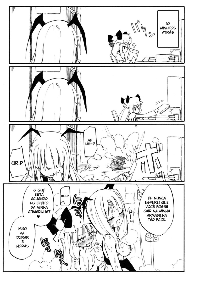 (Reitaisai 9) [Homuraya (Homura Subaru)] Patchun Milk Soap (Touhou Project) [Portuguese-BR] numero di immagine  5