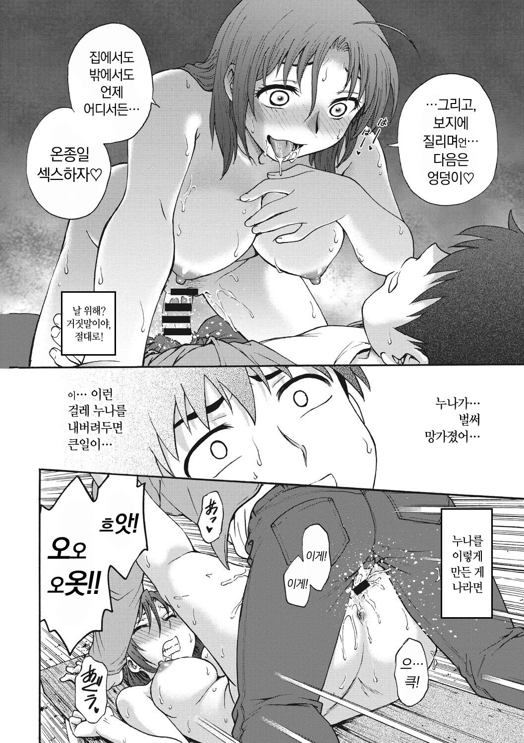 [Funabori Nariaki] Ane to... - SISTER AND BROTHER [Korean] [냥선생] [Digital] 画像番号 34