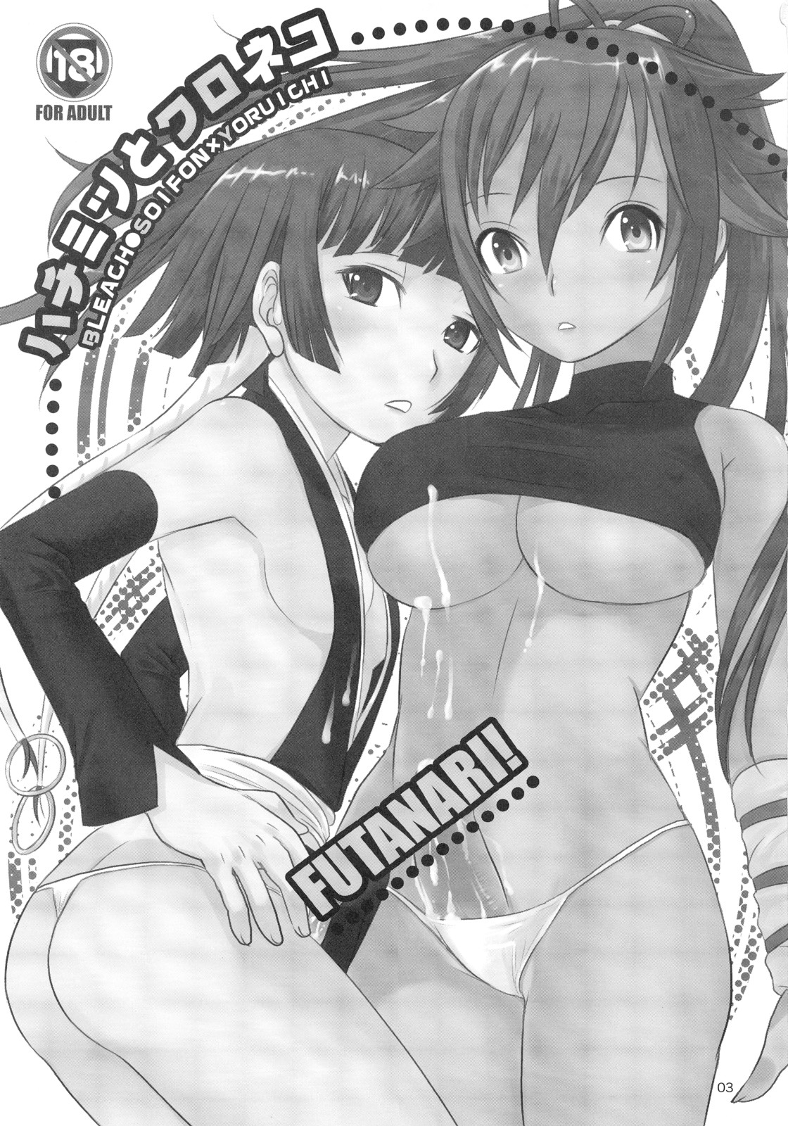 (C72) [Chika Sekai (Palco Nagashima)] Hachimitsu to Kuroneko (Bleach) [Portuguese-BR] image number 2