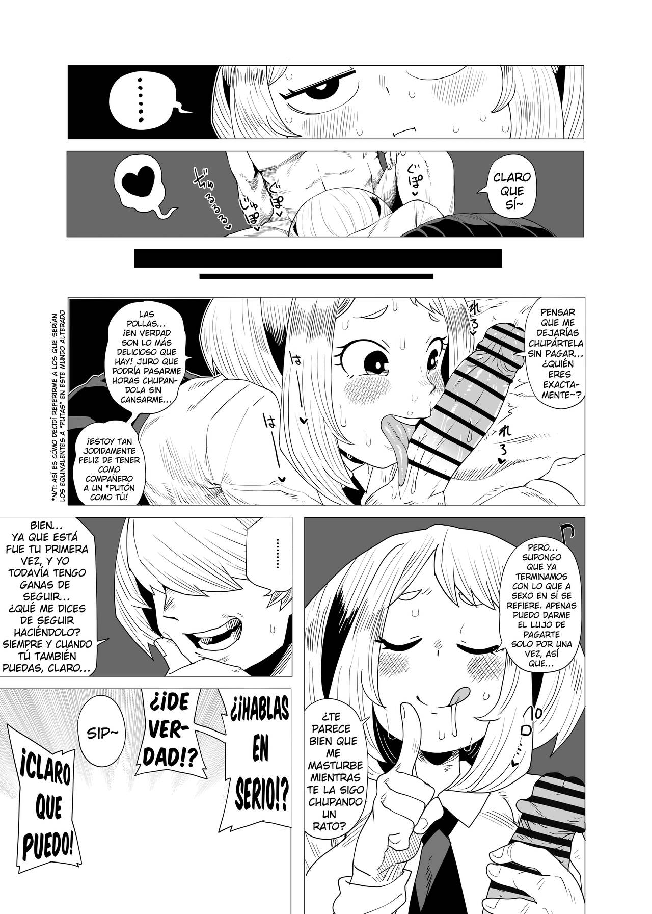 [Oekaki Kaki] Teisou Gyakuten no Hero Academia | Academia de Héroes & una Moralidad Invertida 1 (Boku no Hero Academia) (Spanish) [kalock] image number 13