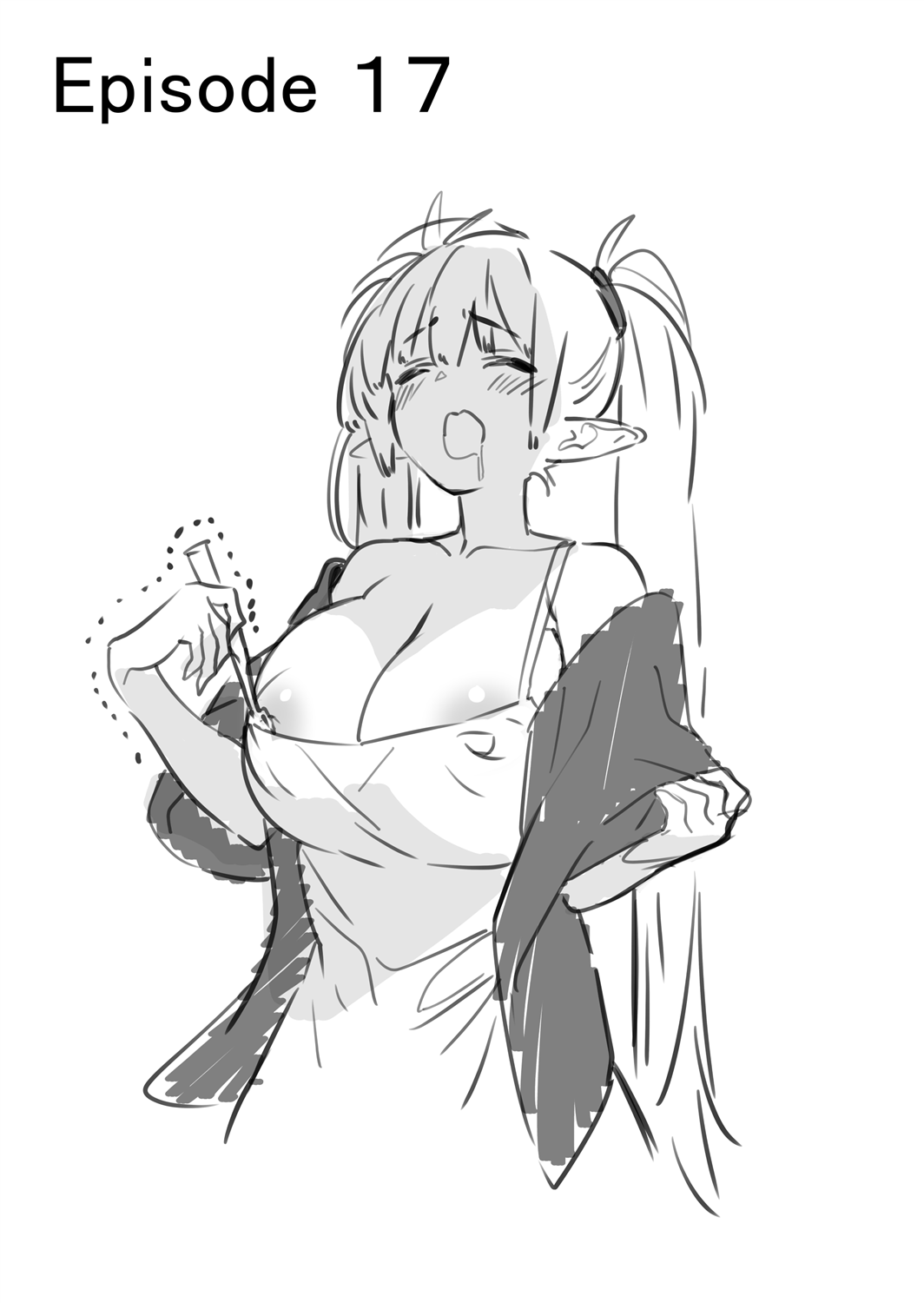 [Kawakami Masaki] Futanari no Elf [Decensored] (ongoing) 画像番号 96