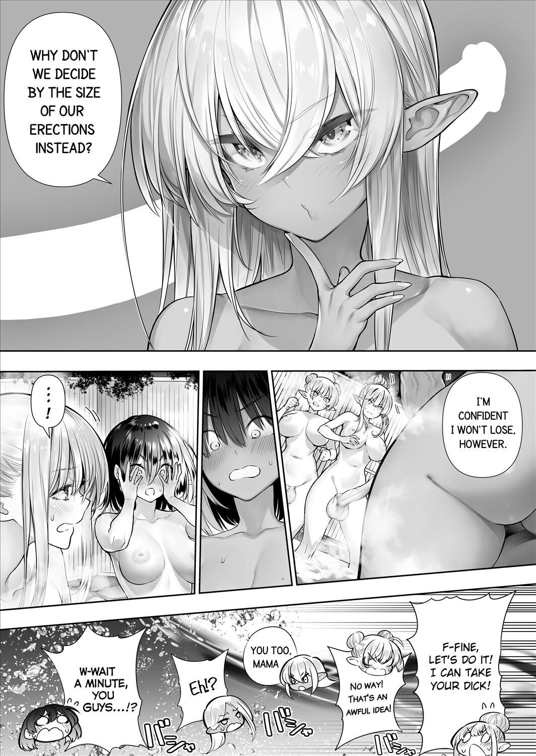 [Kawakami Masaki] Futanari no Elf [Decensored] (ongoing) 画像番号 138