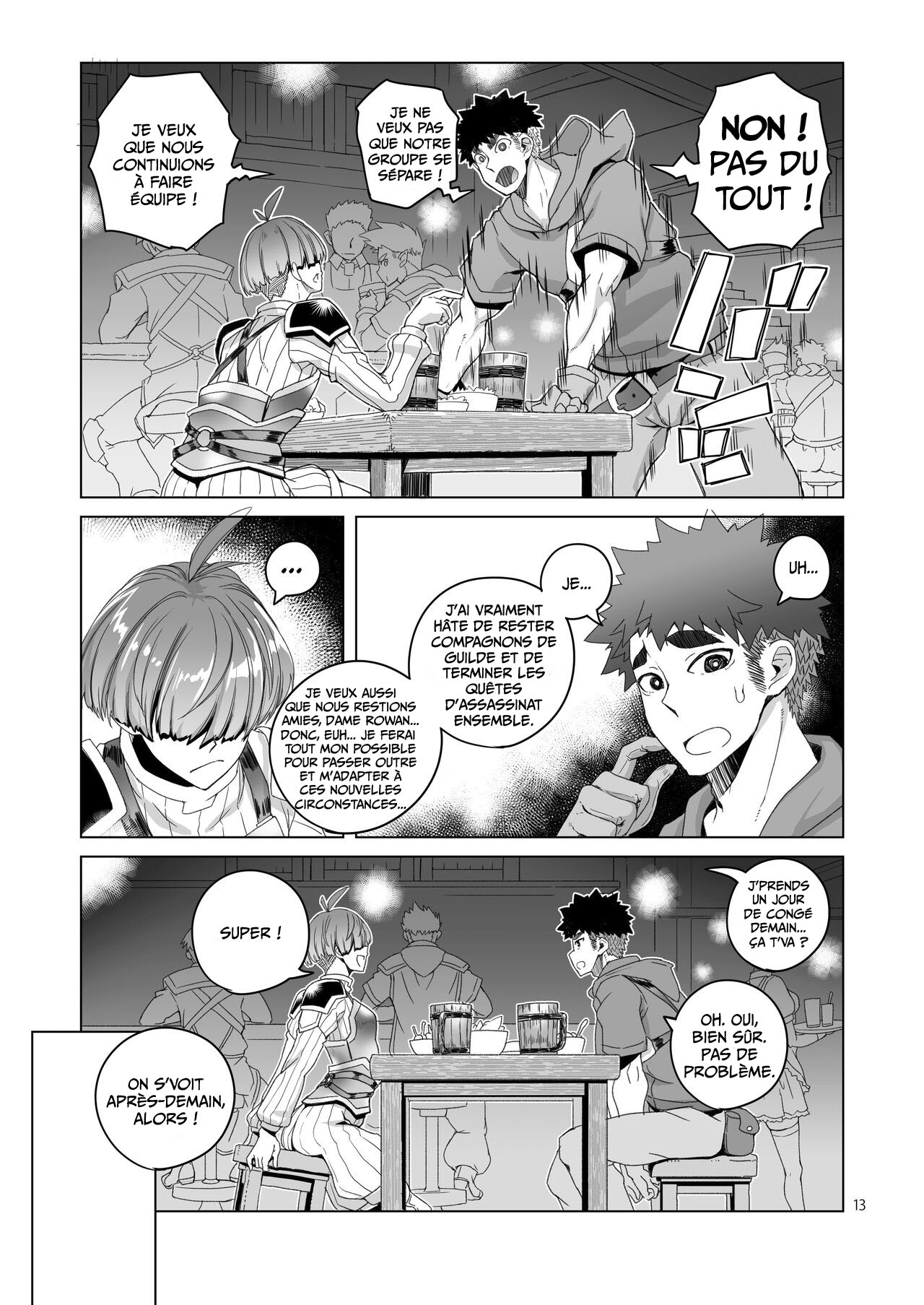 [Asaki Blog Branch Office (Asaki Takayuki)] Rouwan Nyokenshi wa Kakusenai | Rowan, L'Épéiste ne peut pas se Cacher [French] [L'Aile-ou-la-Cuisse-Trad] [Digital] 画像番号 12