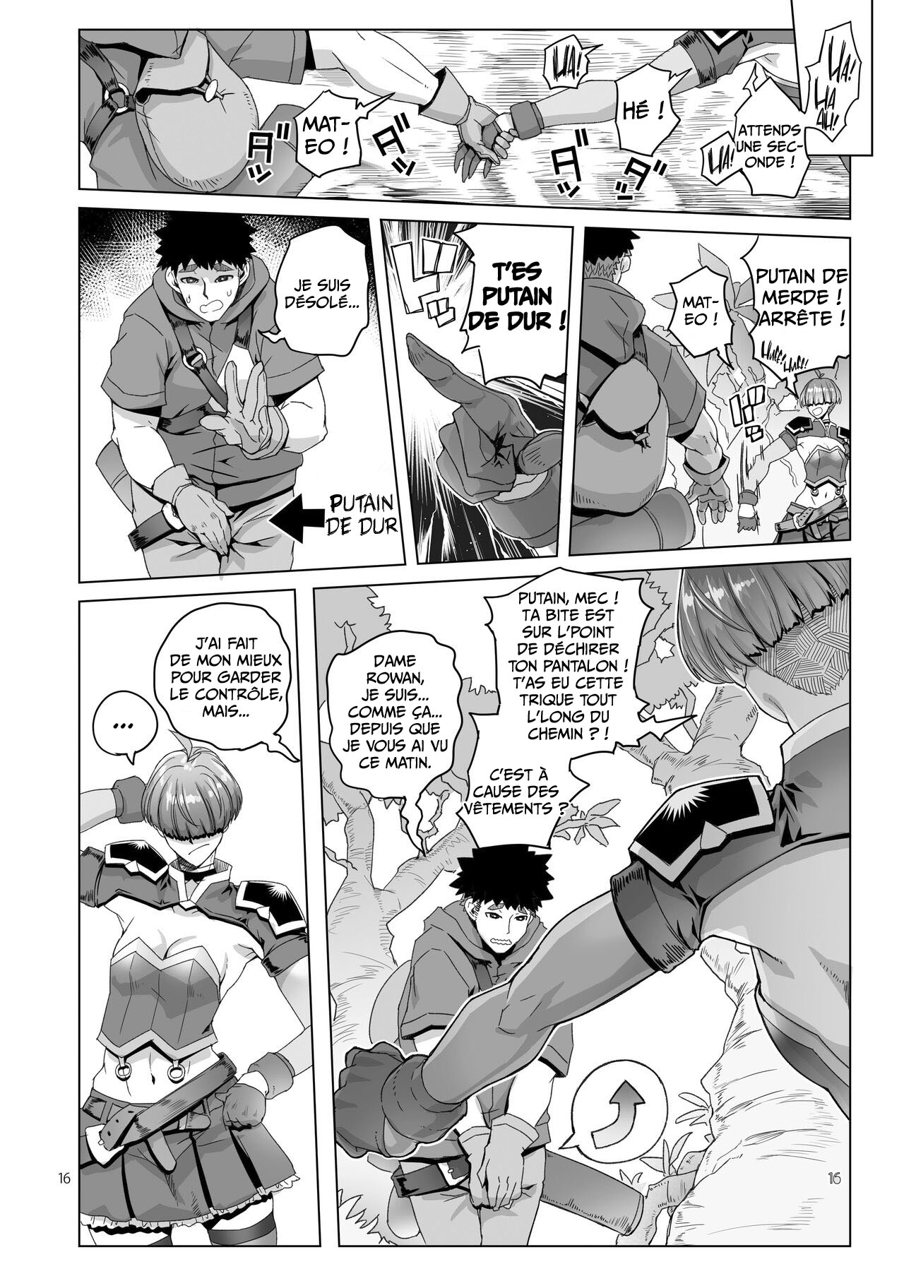 [Asaki Blog Branch Office (Asaki Takayuki)] Rouwan Nyokenshi wa Kakusenai | Rowan, L'Épéiste ne peut pas se Cacher [French] [L'Aile-ou-la-Cuisse-Trad] [Digital] 画像番号 15