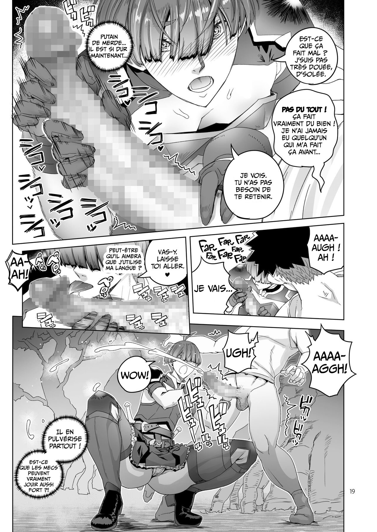 [Asaki Blog Branch Office (Asaki Takayuki)] Rouwan Nyokenshi wa Kakusenai | Rowan, L'Épéiste ne peut pas se Cacher [French] [L'Aile-ou-la-Cuisse-Trad] [Digital] 画像番号 18