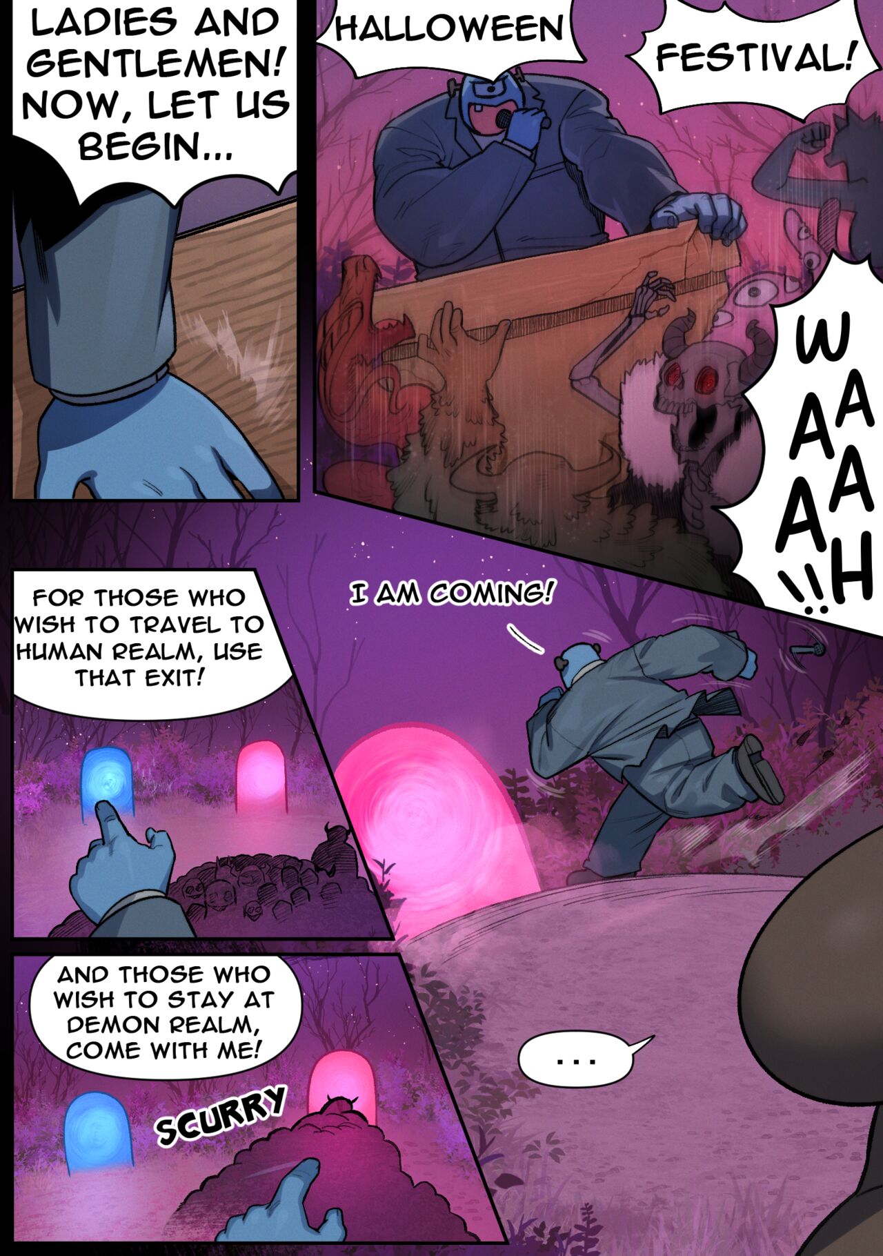 [6no1] Happy Halloween (23.10) [English] [Uncensored] 图片编号 1