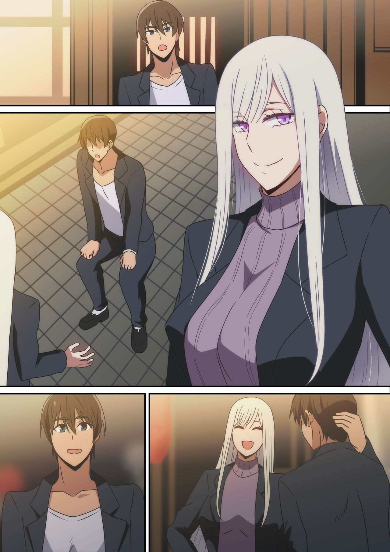 [Harahera] Gakusei no Toki Akogare datta Seitokaichou to Goukon de Saikai Shita Hanashi 图片编号 26