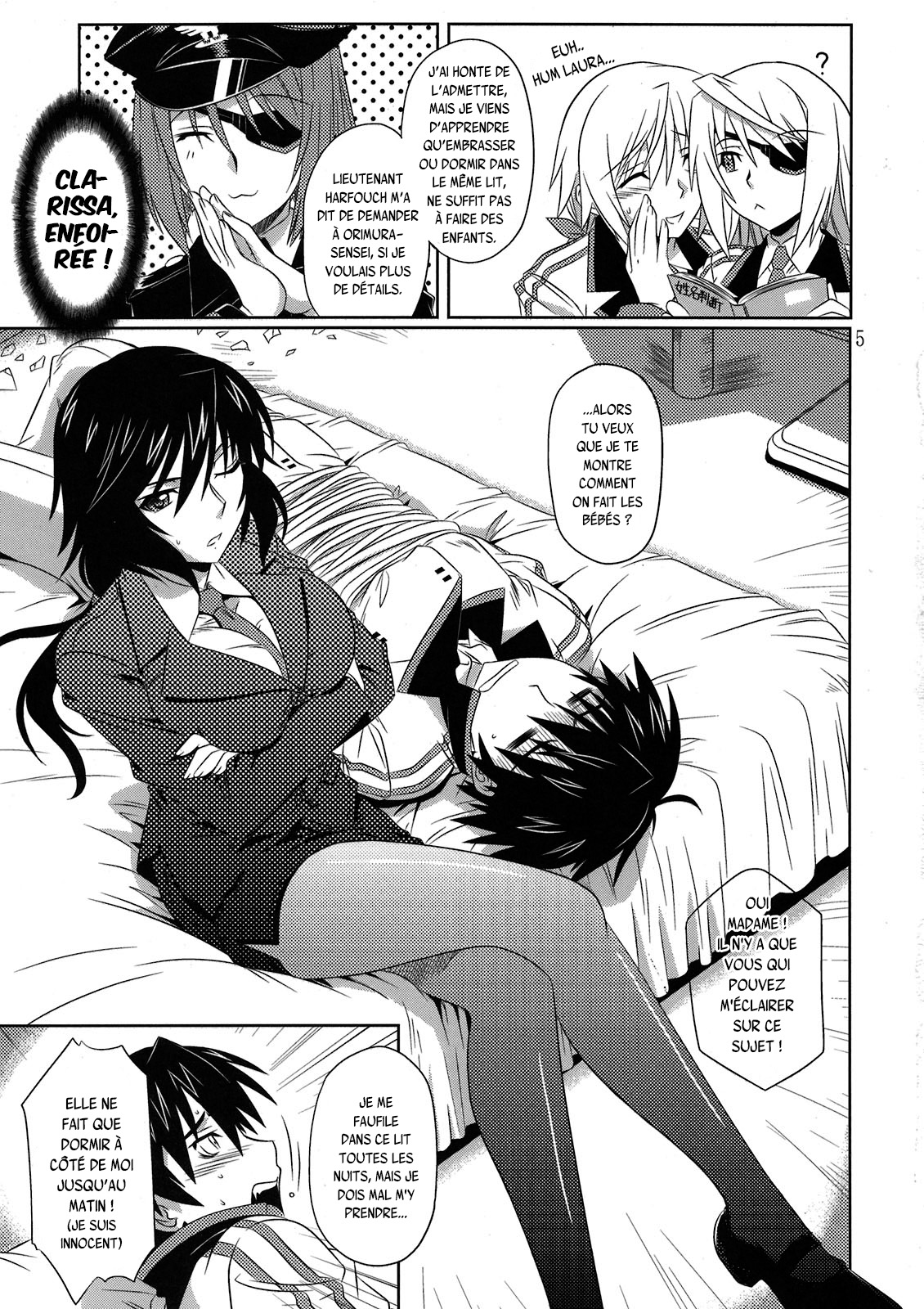 (C80) [CAZA MAYOR (Tsutsumi Akari)] is Incest Strategy (IS <Infinite Stratos>) [French] {SAXtrad} [Decensored] 画像番号 5