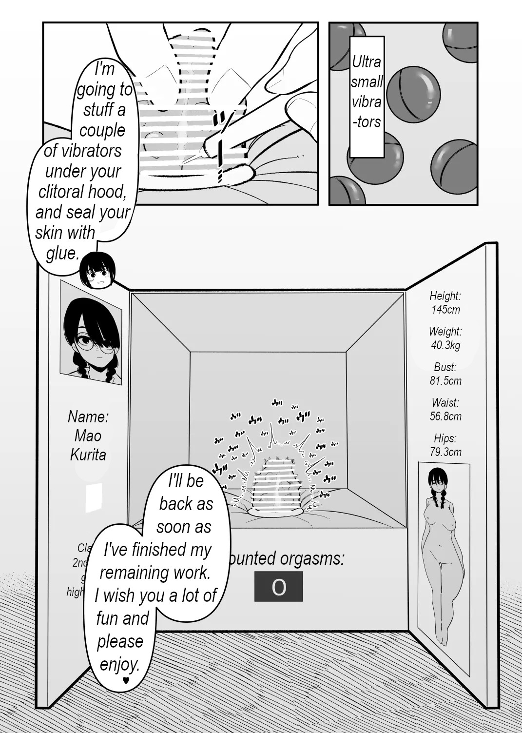 [Hachihachihachi] Warui Oisha-san to Kuli Box | The bad doctor and the clitoris box. [English] image number 4