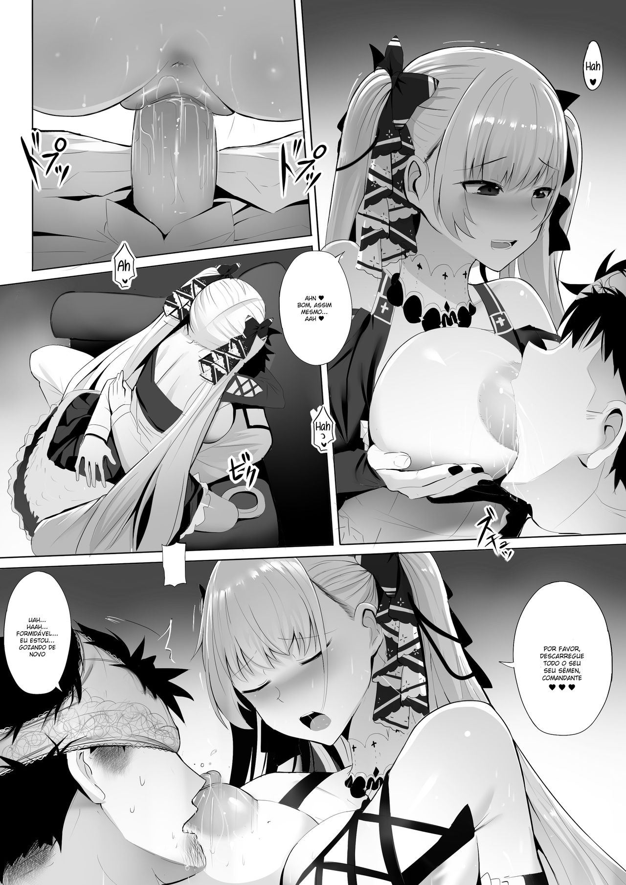 [Ginhaha] Formidable to Tea Time | Hora do chá com a Formidável  + SP (Azur Lane) [Portuguese-BR] [Nonono Fansub] imagen número 13