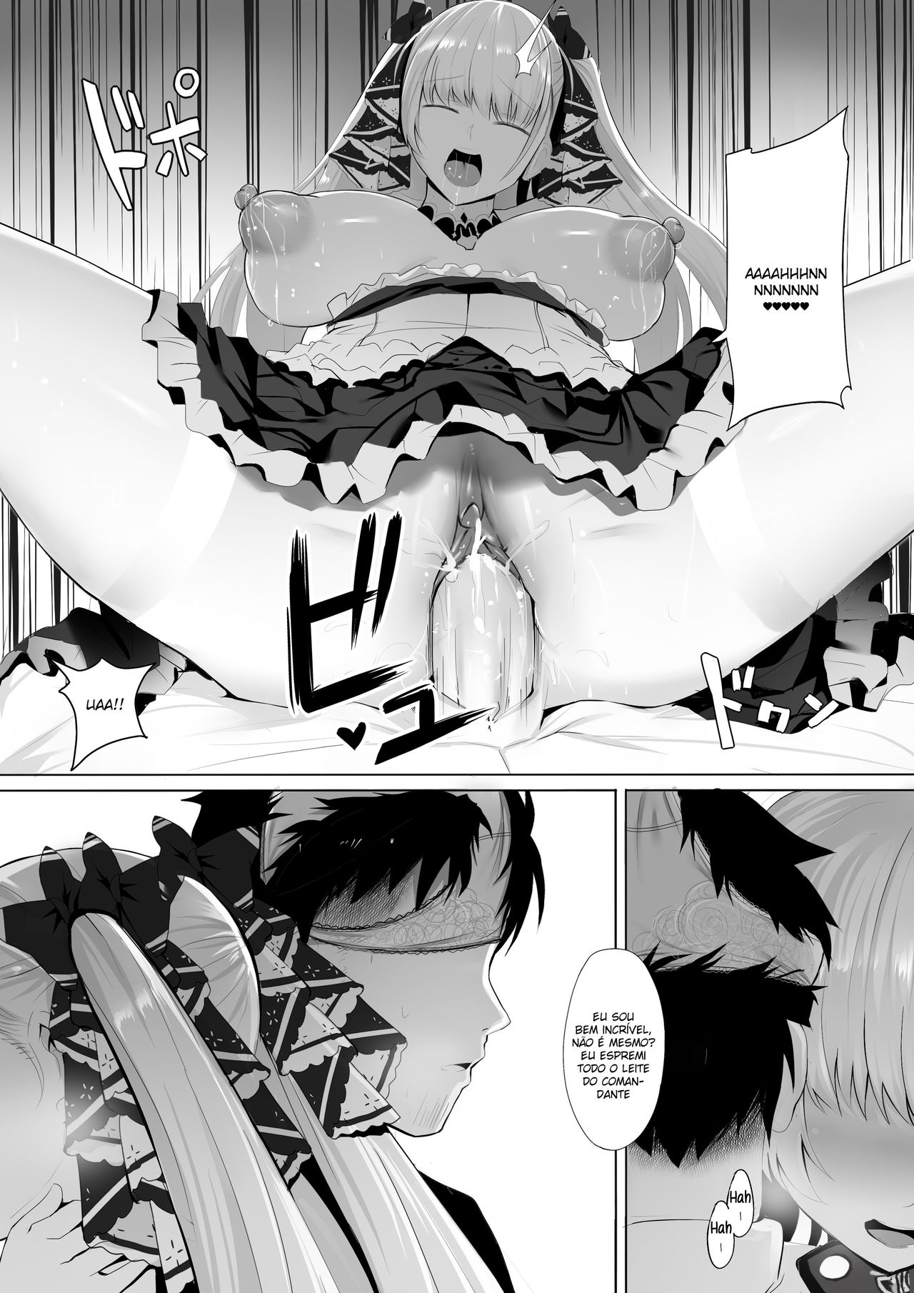 [Ginhaha] Formidable to Tea Time | Hora do chá com a Formidável  + SP (Azur Lane) [Portuguese-BR] [Nonono Fansub] imagen número 14