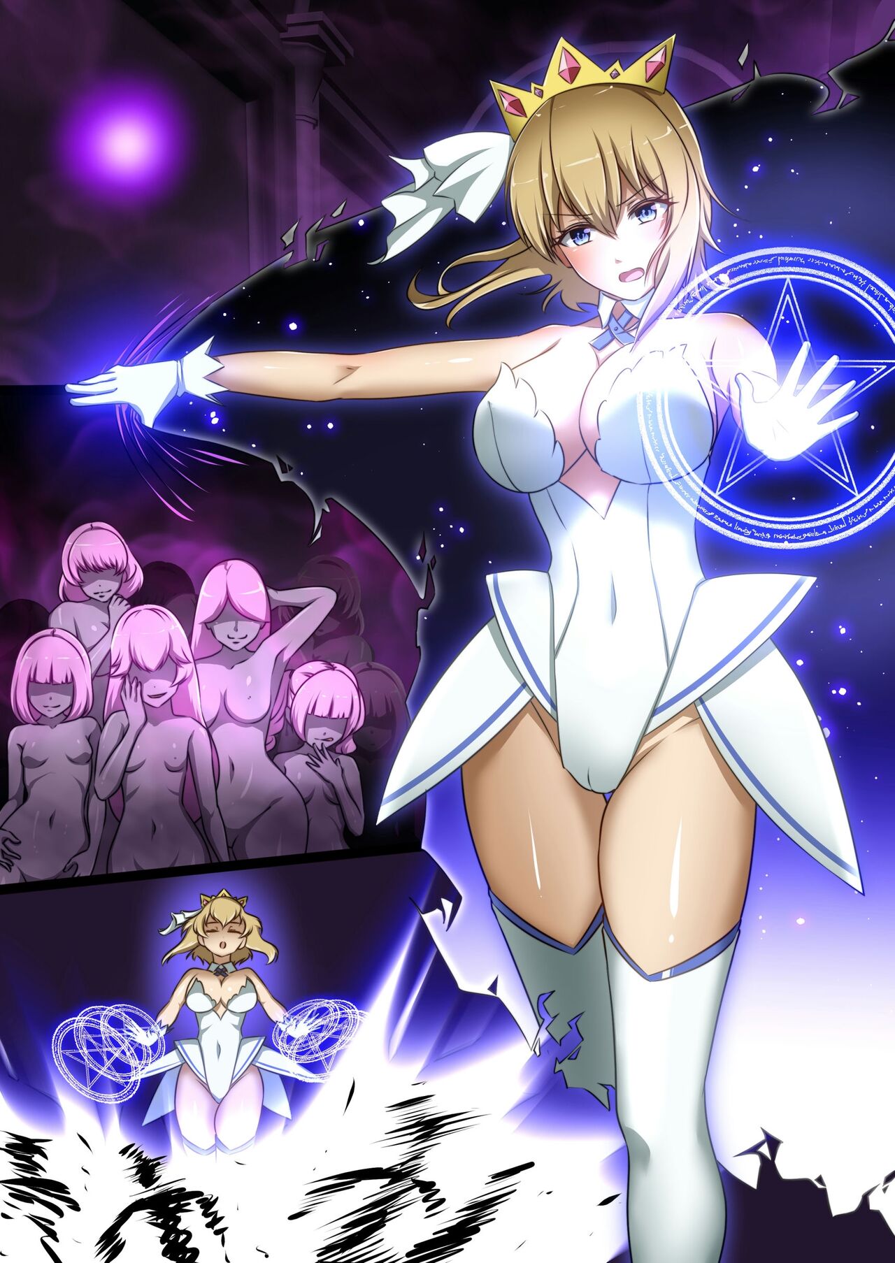 [聖華快楽書店 (エルトリア、でゅう)] 新人女神与色色敌人战斗并败北的故事 画像番号 39