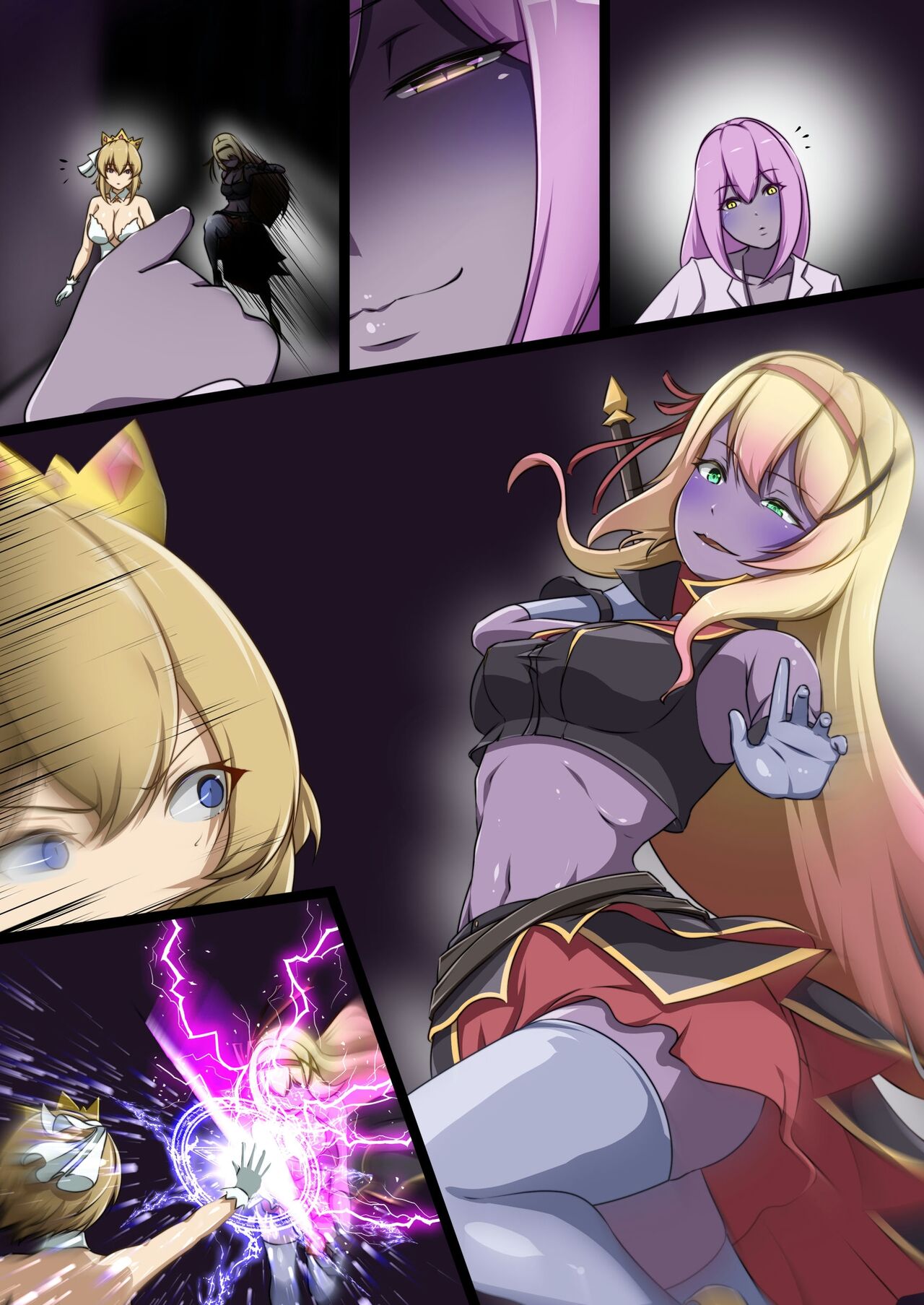 [聖華快楽書店 (エルトリア、でゅう)] 新人女神与色色敌人战斗并败北的故事 画像番号 41