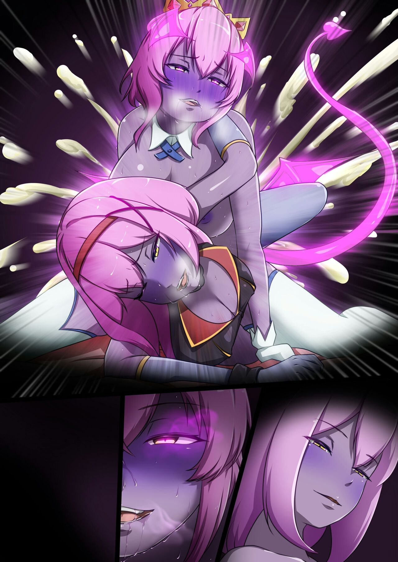 [聖華快楽書店 (エルトリア、でゅう)] 新人女神与色色敌人战斗并败北的故事 画像番号 67