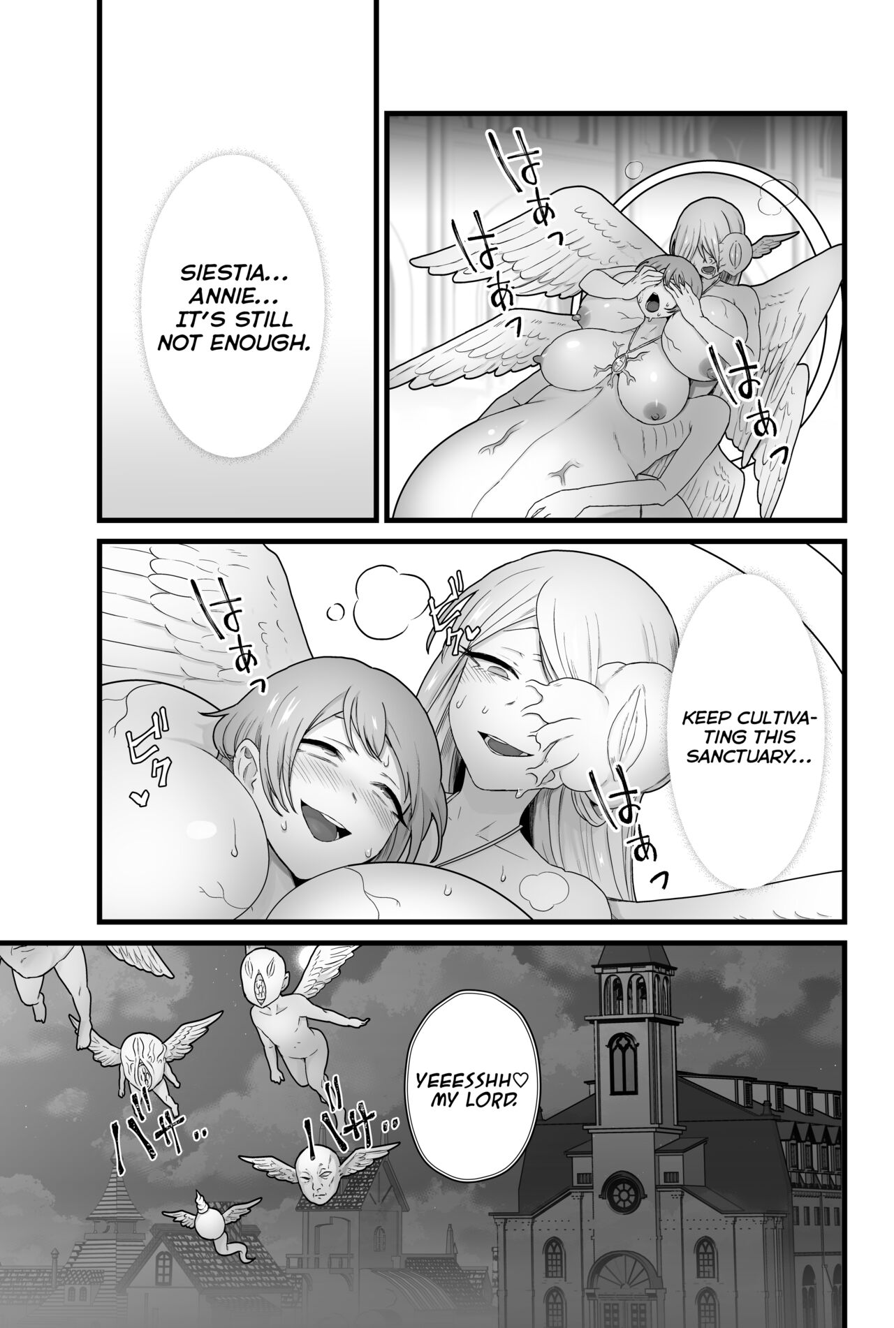 [kitsunekopandanuki (pandanuki)] Kisei Seijo Shiesutia | Parasitized Nun Siestia [English] {brolen} [Digital] image number 42