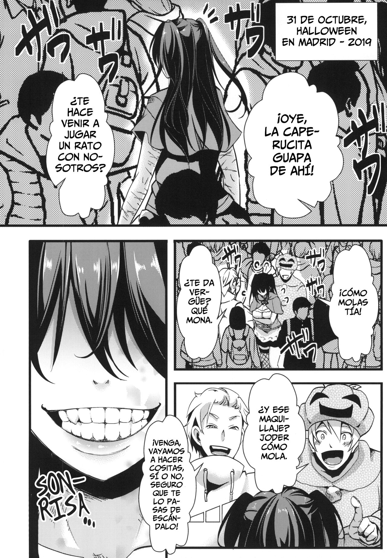 [Goshujinsama no Omochabako (hal)] 31 de Octubre, Halloween, El Día que eché a perder mi vida [Spanish] [Horchata Scans] изображение № 28