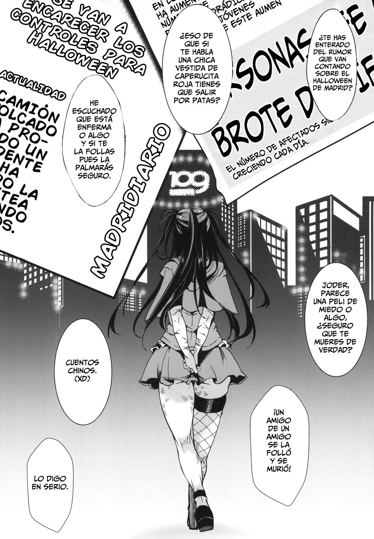 [Goshujinsama no Omochabako (hal)] 31 de Octubre, Halloween, El Día que eché a perder mi vida [Spanish] [Horchata Scans] изображение № 34