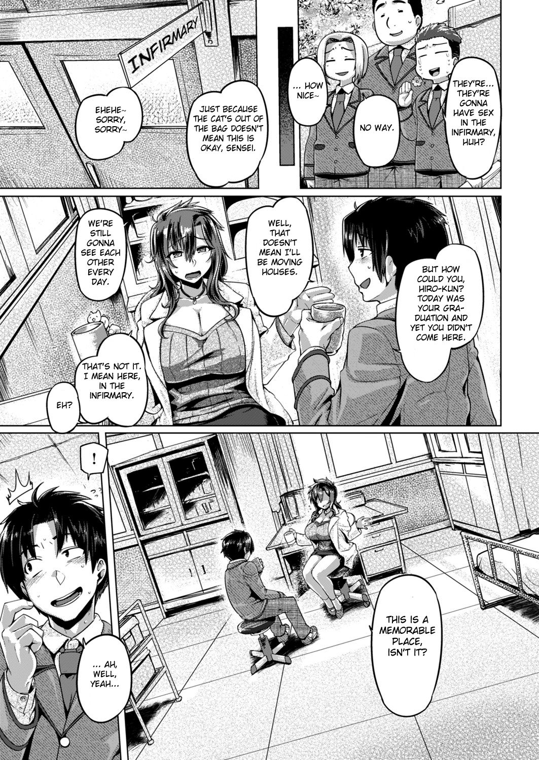 [Tabigarasu] Chibusa-sensei Celebration (COMIC Shitsurakuten 2019-04) [English] [Fated Circle] [Digital] image number 3