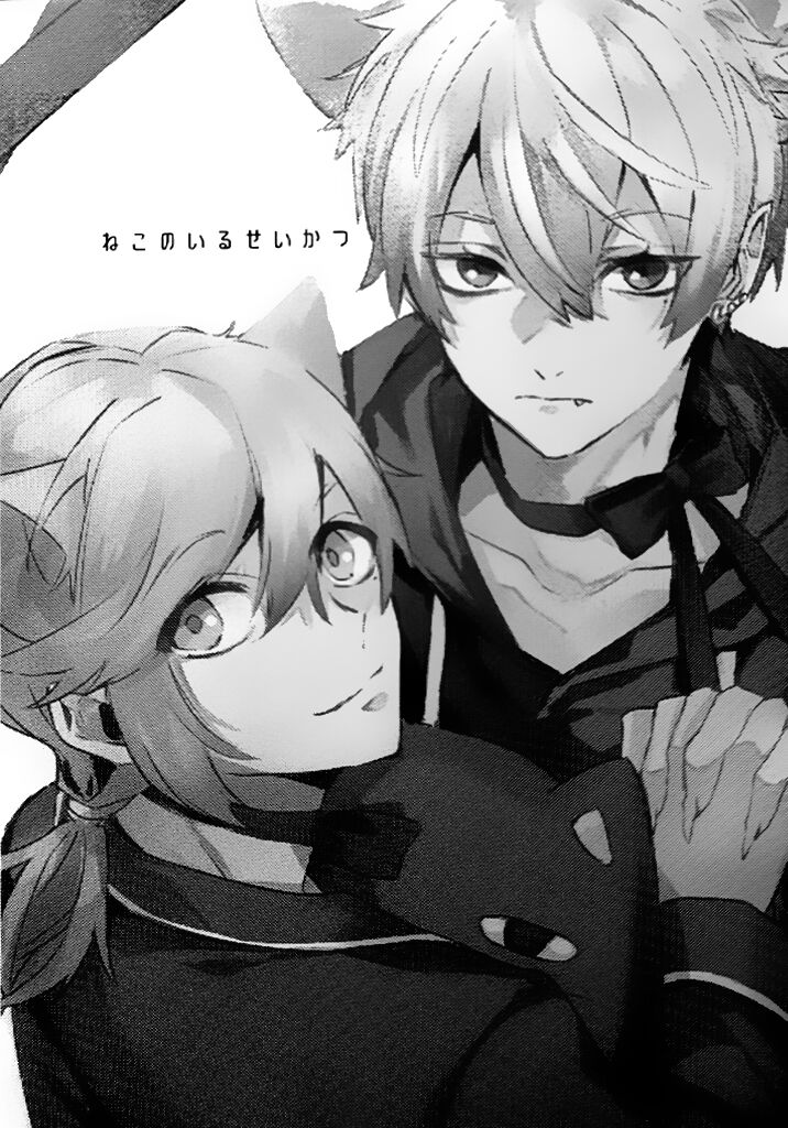 (#Nijisousaku 6) [Shion] Neko no Iru Seikatsu | 有猫的生活 (ChroNoiR) [Chinese] [看海汉化组] numero di immagine  2