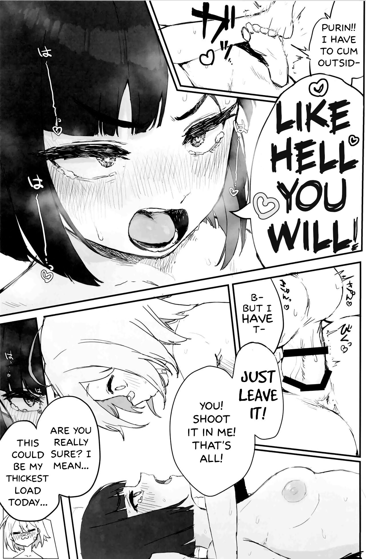 (C102) [Mochimochi Bulldozer-bu (Syupon)] Seishori Oboetate Futanari Chinchin  de Musou Shite iru Self o Zettai ni Tomete Miseru (Do It Yourself!!) [English] [Secretarybird Scans] Bildnummer 22