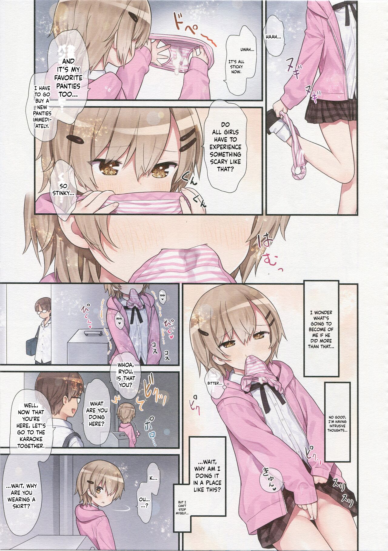 (C100) [Little Hamlet (Kiira)] TS Shoujo Ryou-chan no Mesu Ochi | Genderbent Young Girl Ryou-chan Fallen to Pleasure [English] [Keeez] image number 20