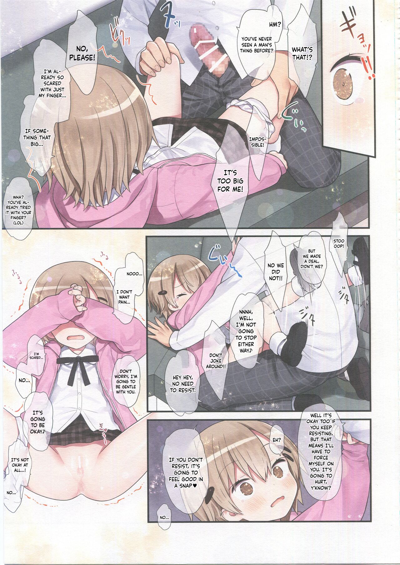 (C100) [Little Hamlet (Kiira)] TS Shoujo Ryou-chan no Mesu Ochi | Genderbent Young Girl Ryou-chan Fallen to Pleasure [English] [Keeez] image number 26