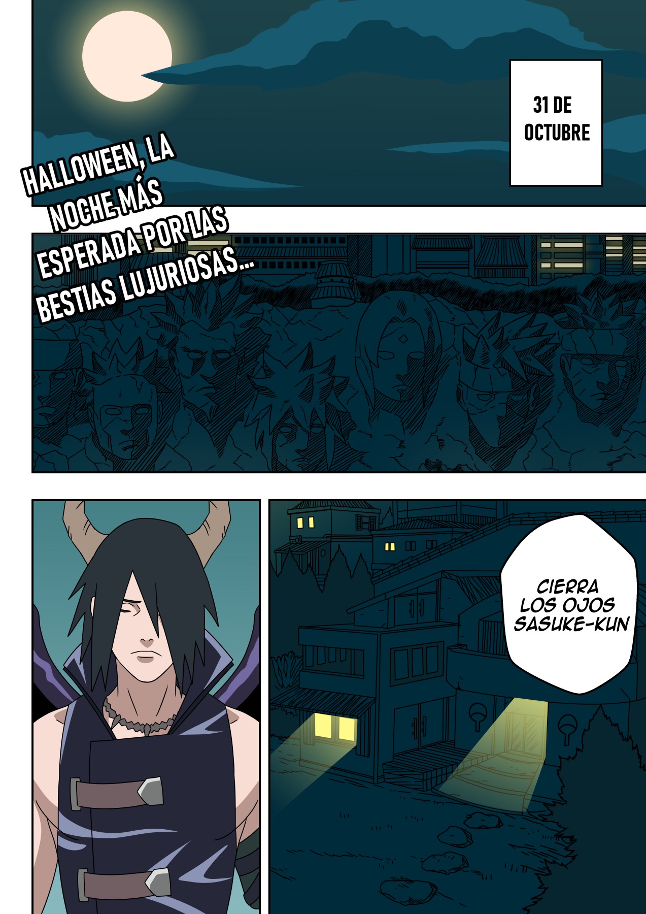 [NinRubio)] halloween at konoha (Naruto) 画像番号 2